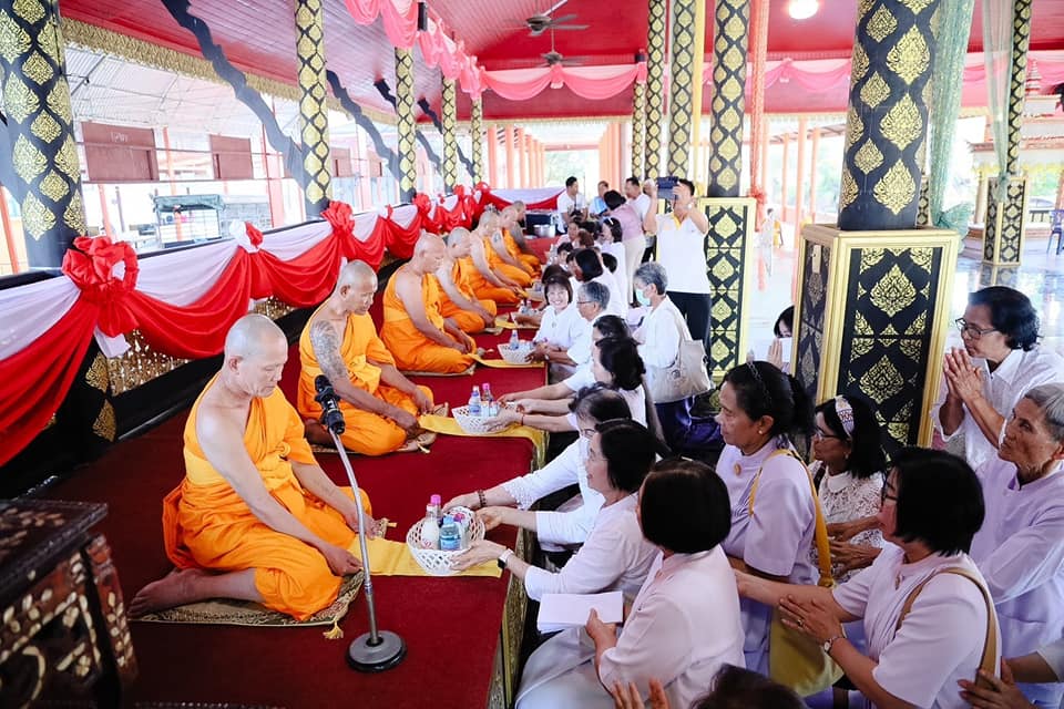 ศูนย์อบรมเยาวชนลาดหลุมแก้ว จัดโครงการอุปสมบทหมู่ ประจำเดือนกุมภาพันธ์