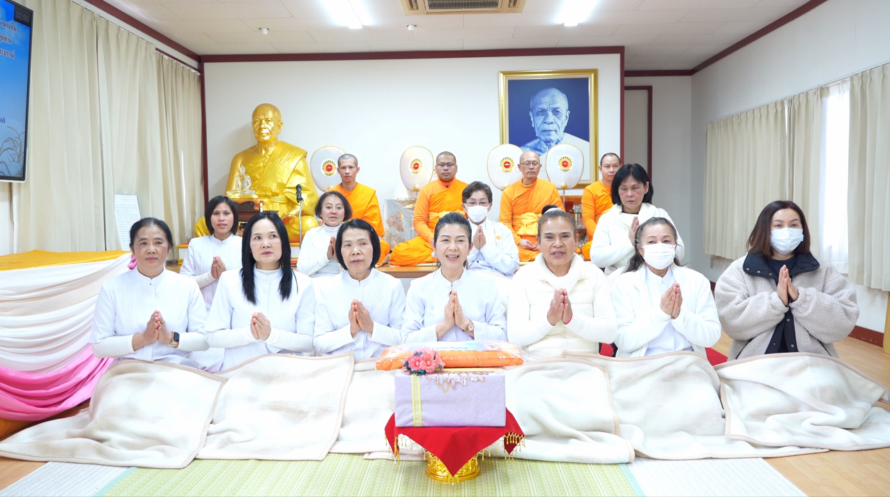 วัดภาวนานางาโน่ จัดพิธีถวายกองบุญปัญญาบารมี