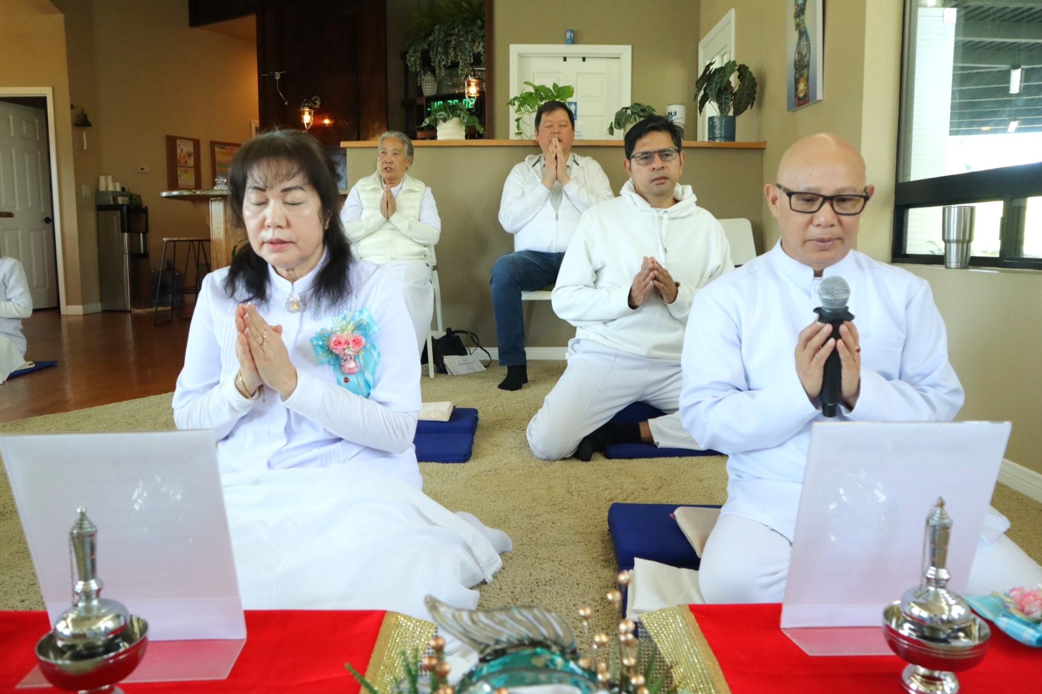 วัดภาวนาซานดิเอโก จัดงานบุญวันอาทิตย์