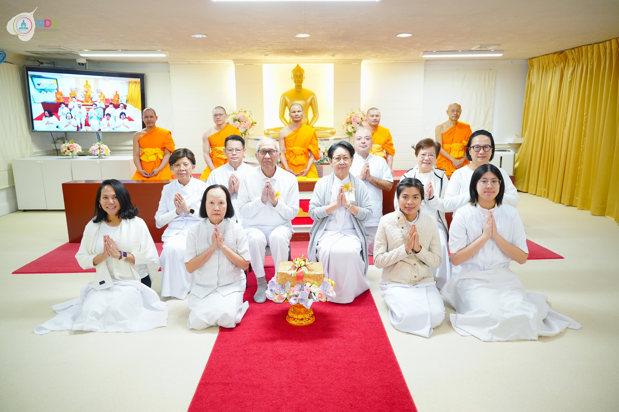 วัดพระธรรมกายดีซี จัดงานบุญวันอาทิตย์