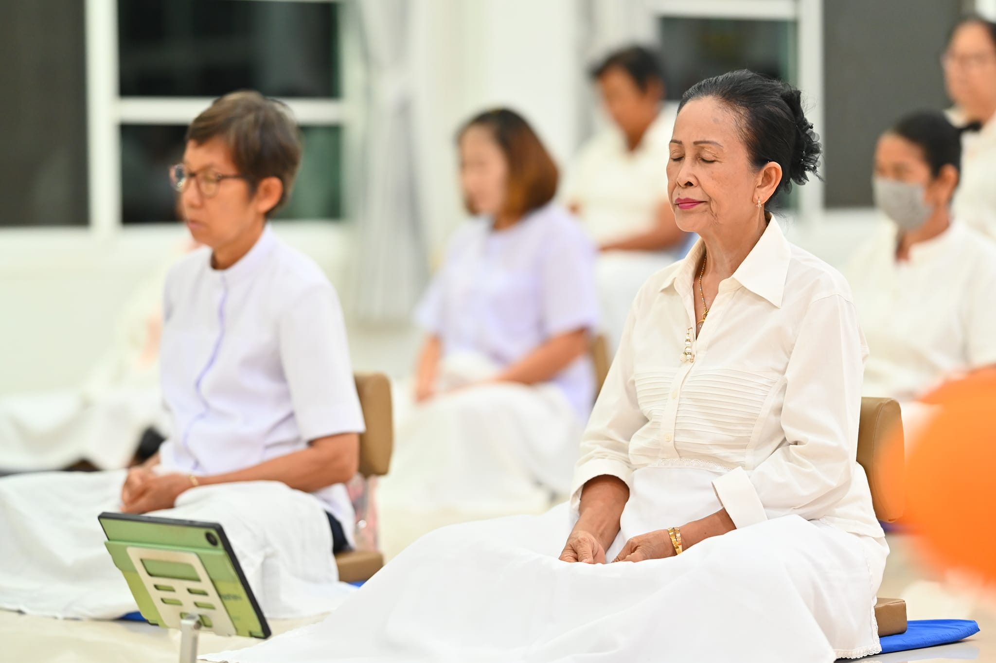ศูนย์ปฏิบัติธรรมพนมสารคาม จัดปฏิบัติธรรมประจำสัปดาห์