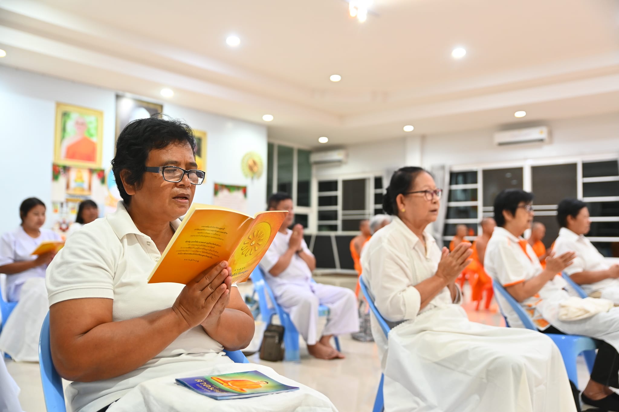 ศูนย์ปฏิบัติธรรมพนมสารคาม จัดปฏิบัติธรรมประจำสัปดาห์