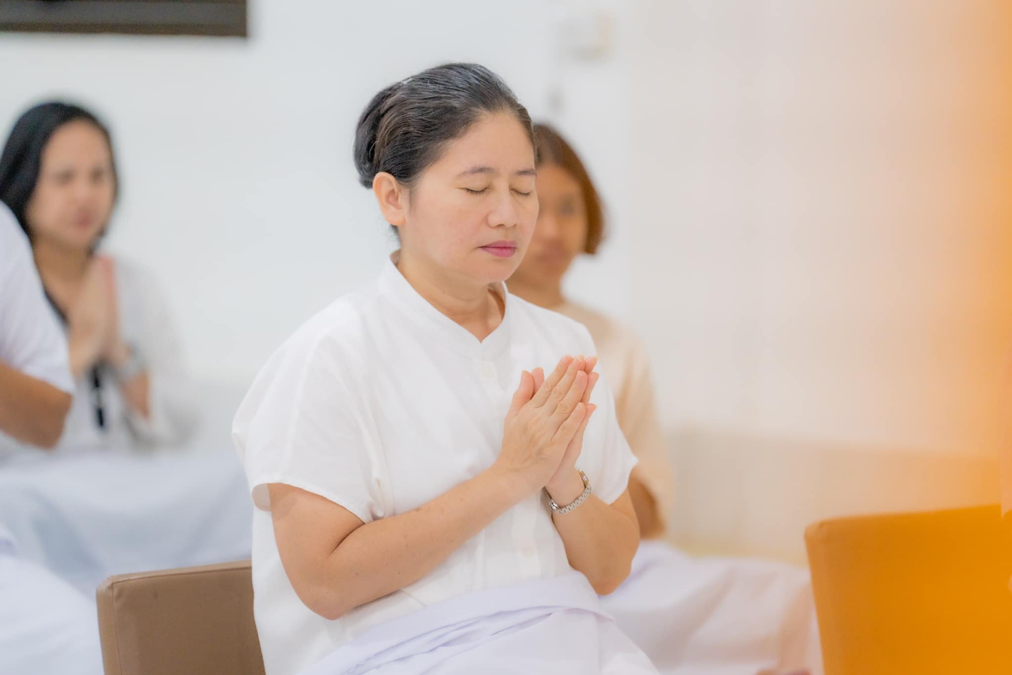 ศูนย์ปฏิบัติธรรมสุราษฎร์ธานี จัดกิจกรรมงานบุญวันพระ