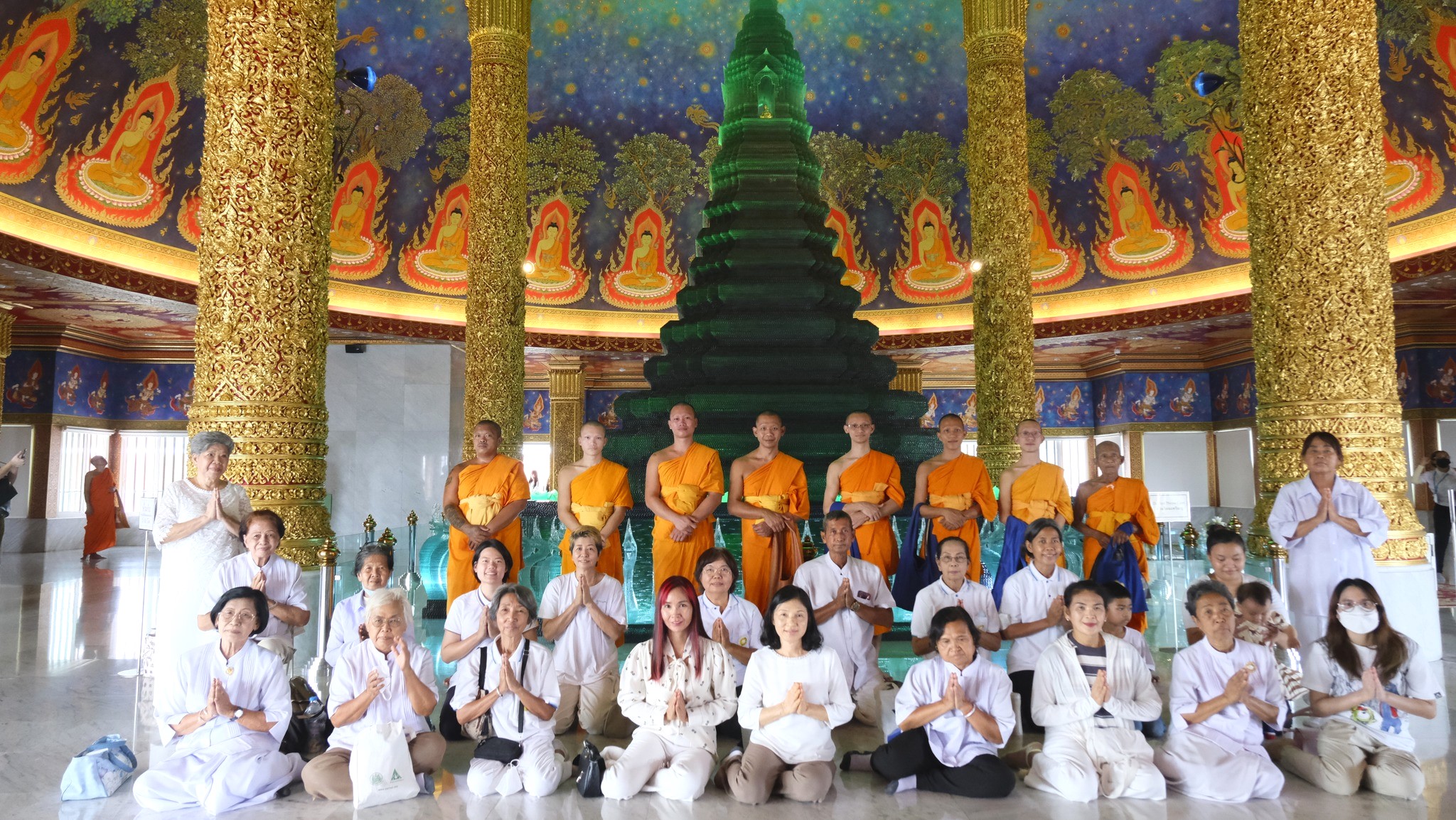 ศูนย์ปฏิบัติธรรมและอบรมเยาวชนพระนครศรีอยุธยา จัดกิจกรรมท่องเที่ยวทัวร์บุญ ครั้งที่ 4