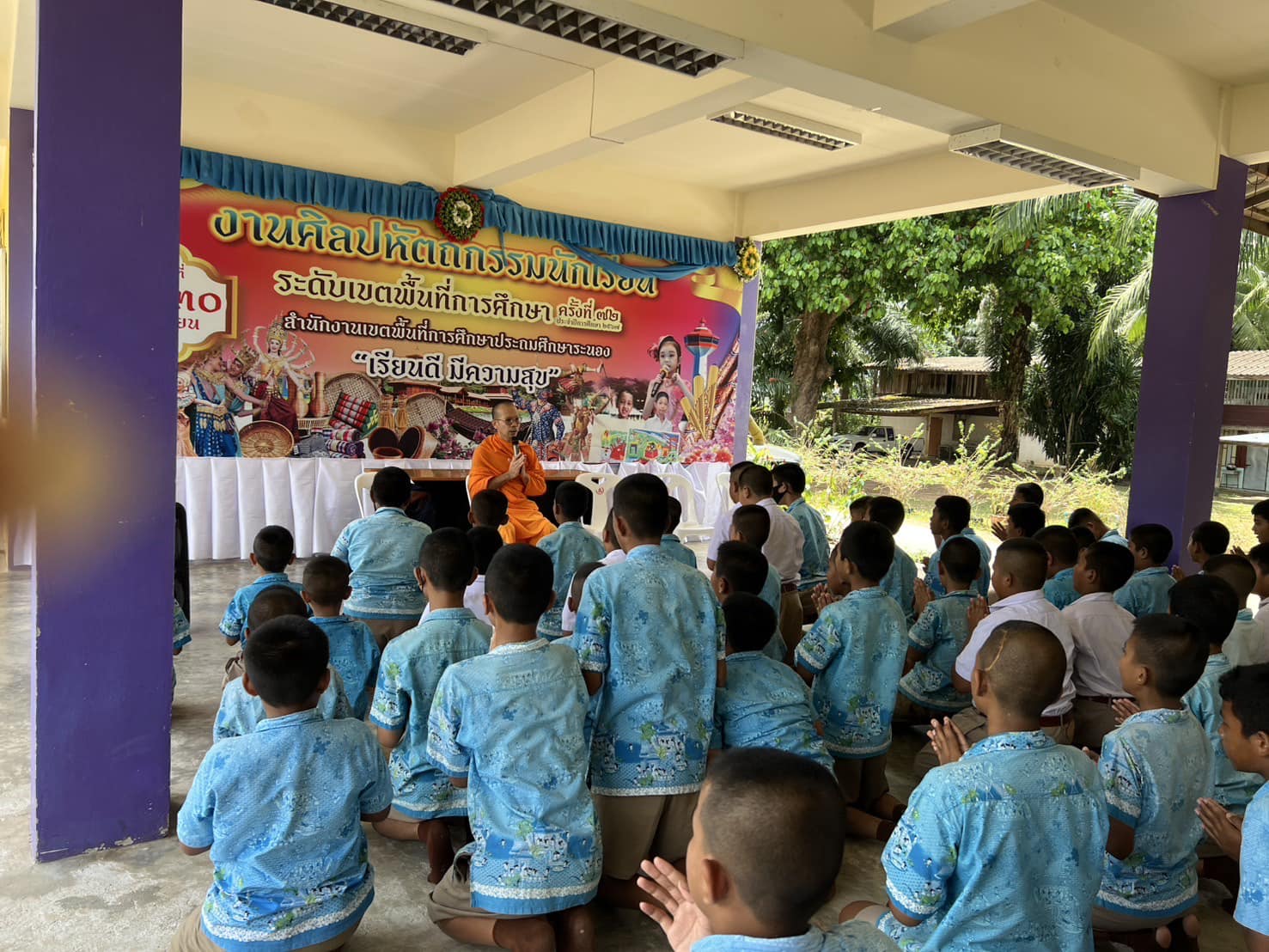 บรรยากาศชวนบวชสามเณรภาคฤดูร้อน จ.ระนอง