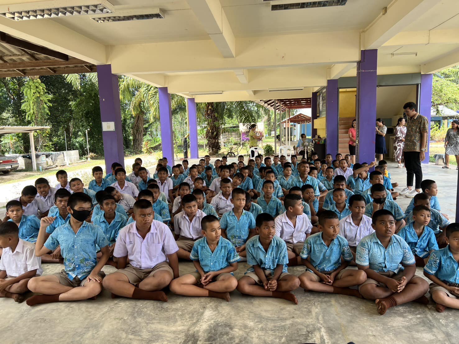 บรรยากาศชวนบวชสามเณรภาคฤดูร้อน จ.ระนอง