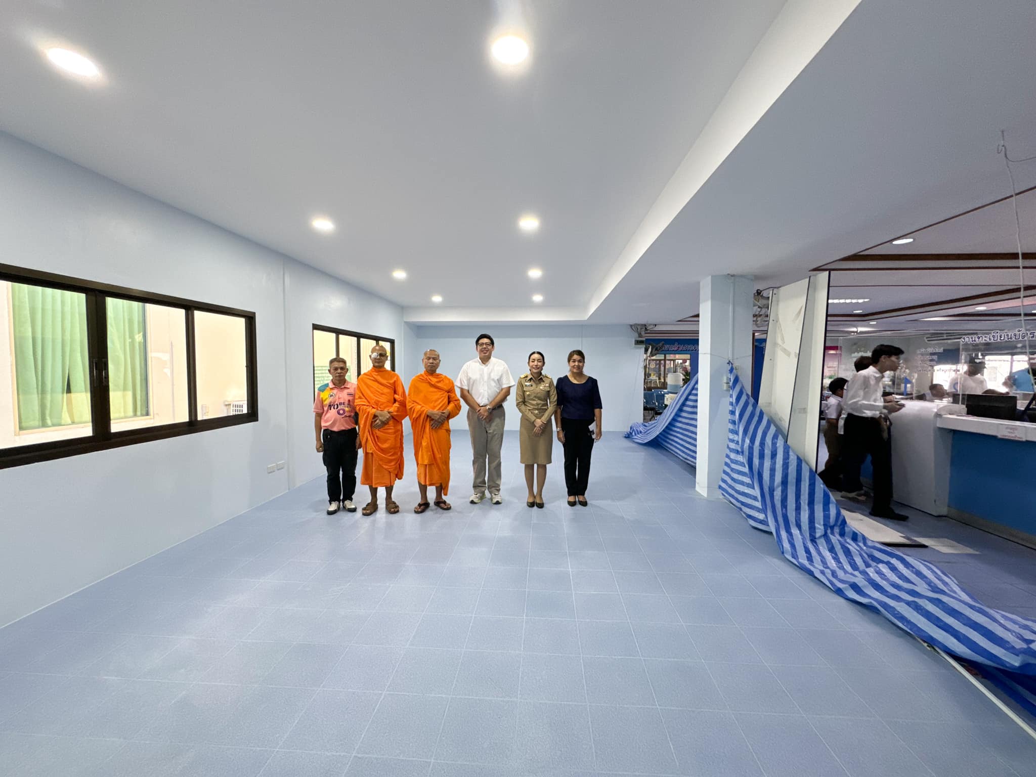 วัดพระธรรมกาย มูลนิธิธรรมกาย สร้างส่วนต่อขยายสำนักทะเบียน อำเภอคลองหลวง จังหวัดปทุมธานี