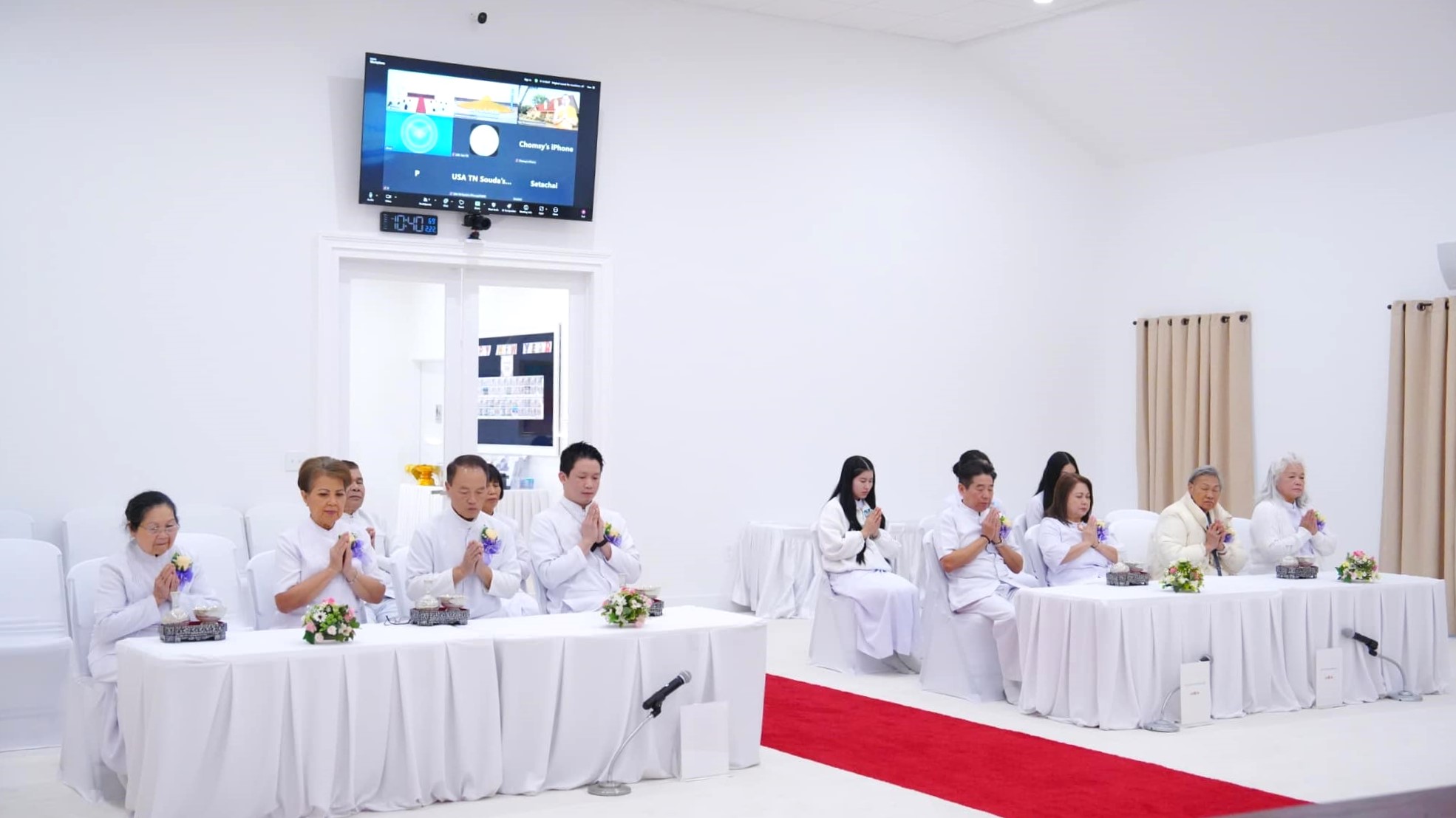 วัดพระธรรมกายเทนเนสซี จัดงานบุญวันอาทิตย์