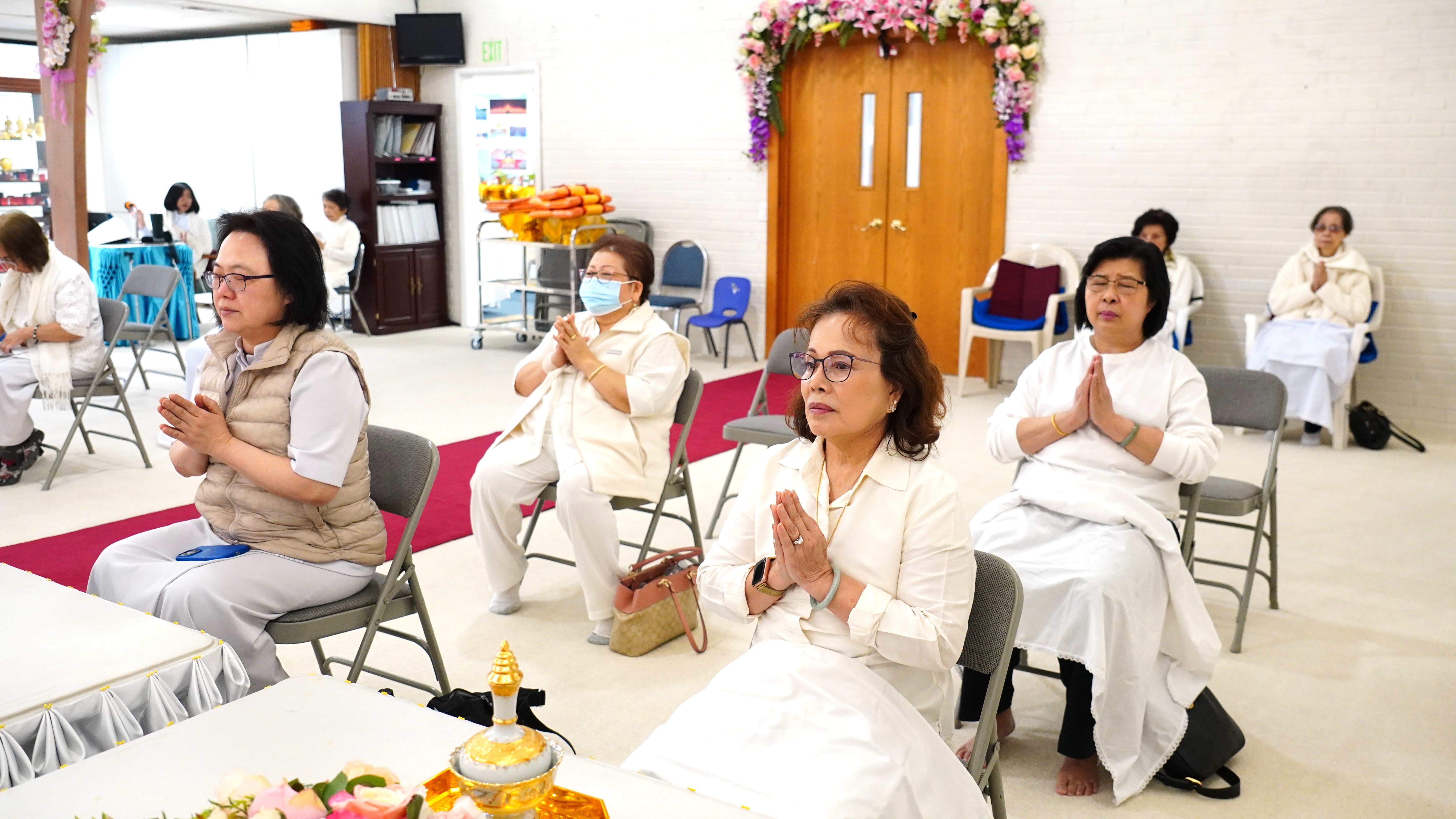 วัดพระธรรมกายซีแอตเติล จัดงานบุญวันอาทิตย์