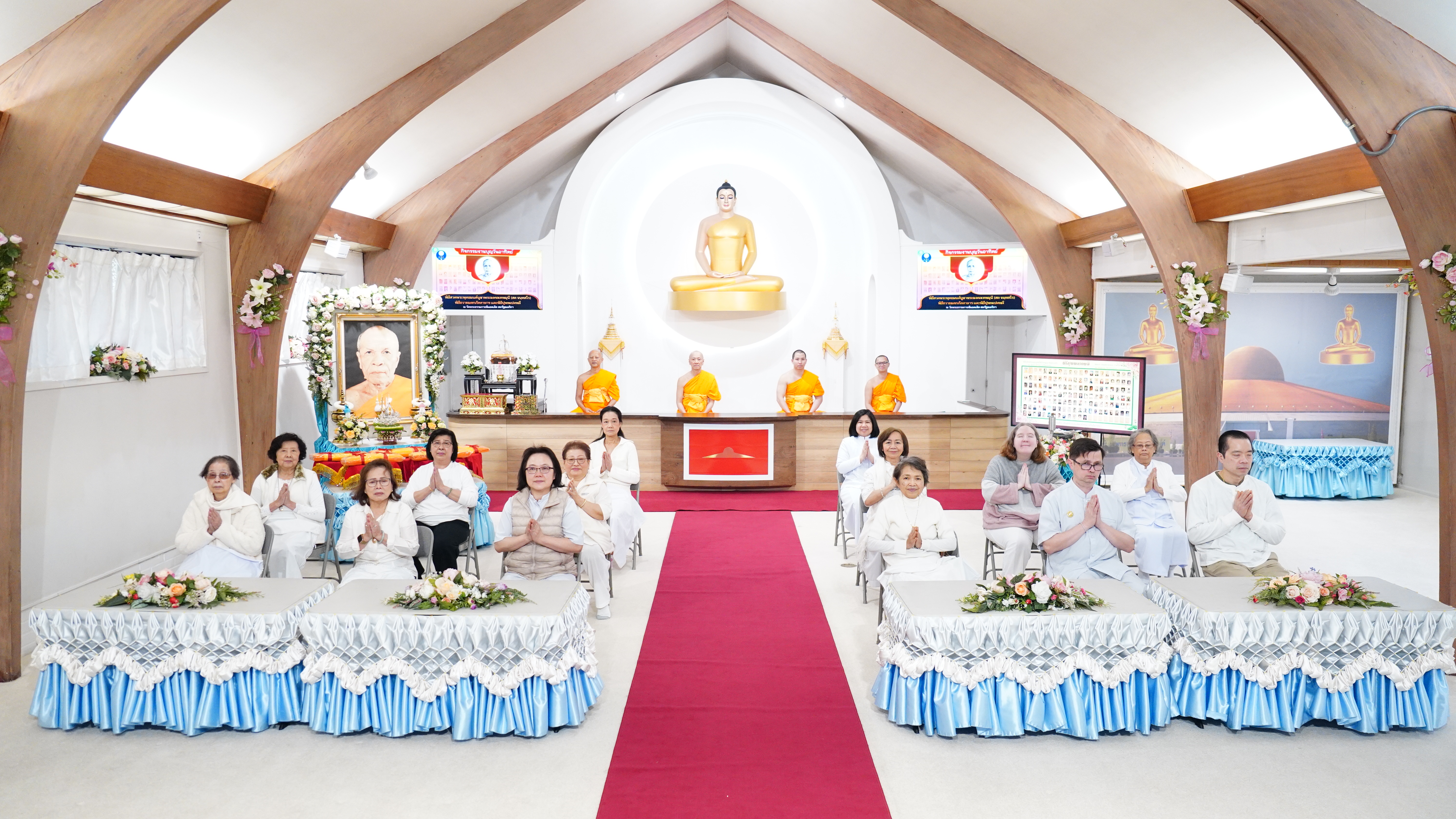 วัดพระธรรมกายซีแอตเติล จัดงานบุญวันอาทิตย์