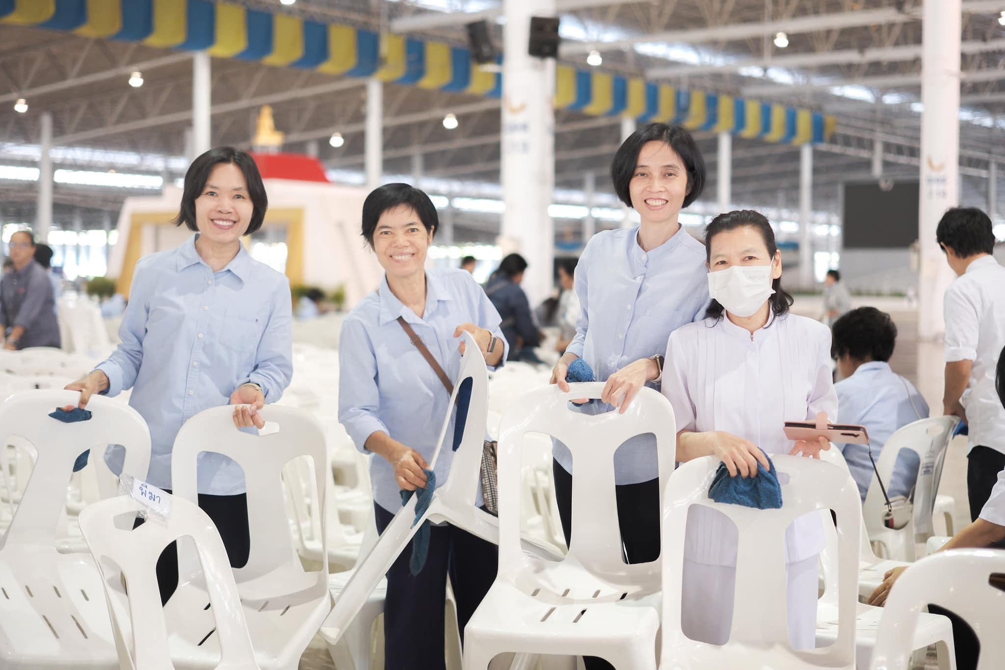 บุคลากรวัดพระธรรมกายรวมใจ เตรียมจัดสัมมนาใหญ่ผู้นำบุญ 10,000 คน