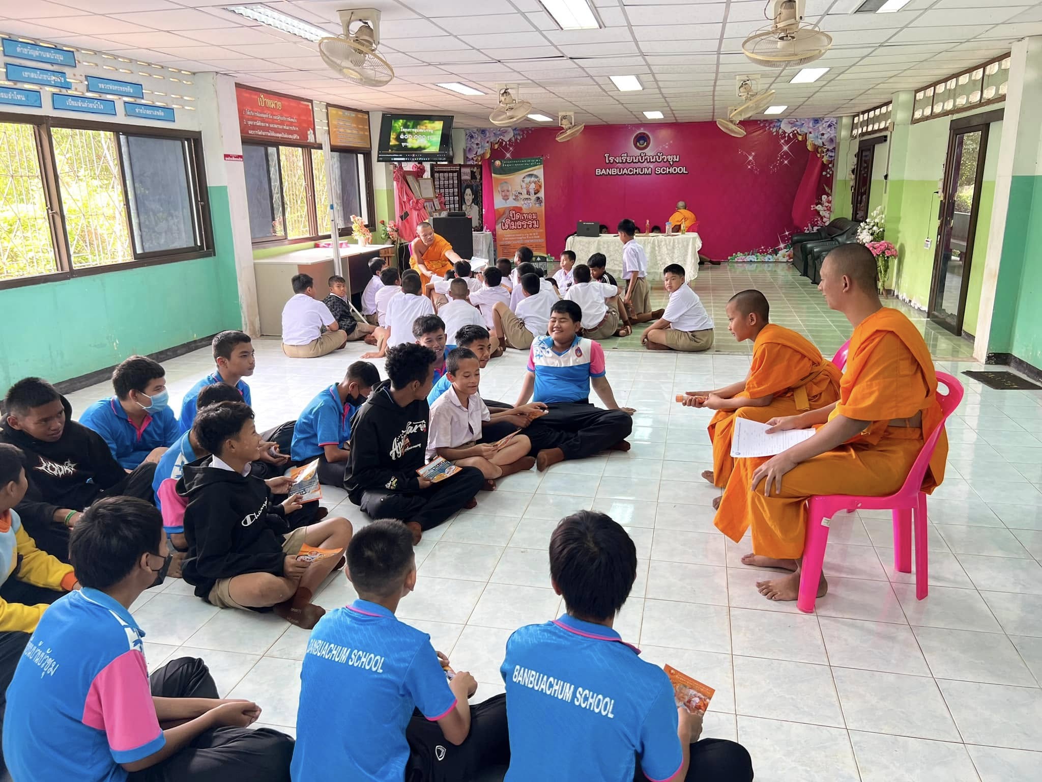 บรรยากาศชวนบวชสามเณรภาคฤดูร้อน จ.ลพบุรี