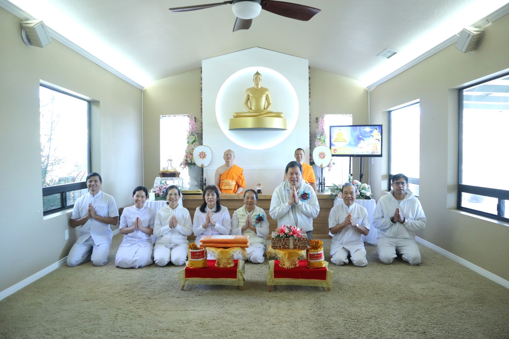 วัดภาวนาซานดิเอโก จัดพิธีอุทิศส่วนกุศล