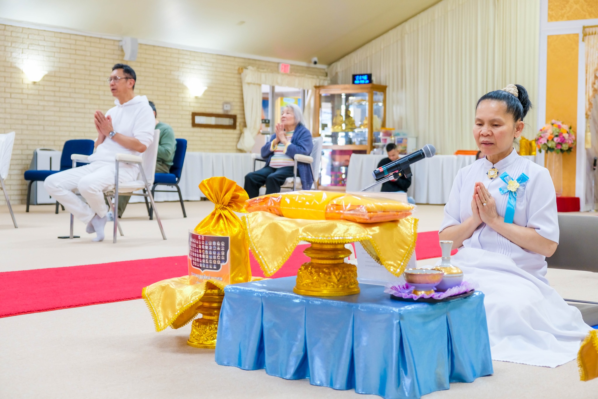วัดพระธรรมกายเท็กซัส จัดพิธีบุพเปตพลี
