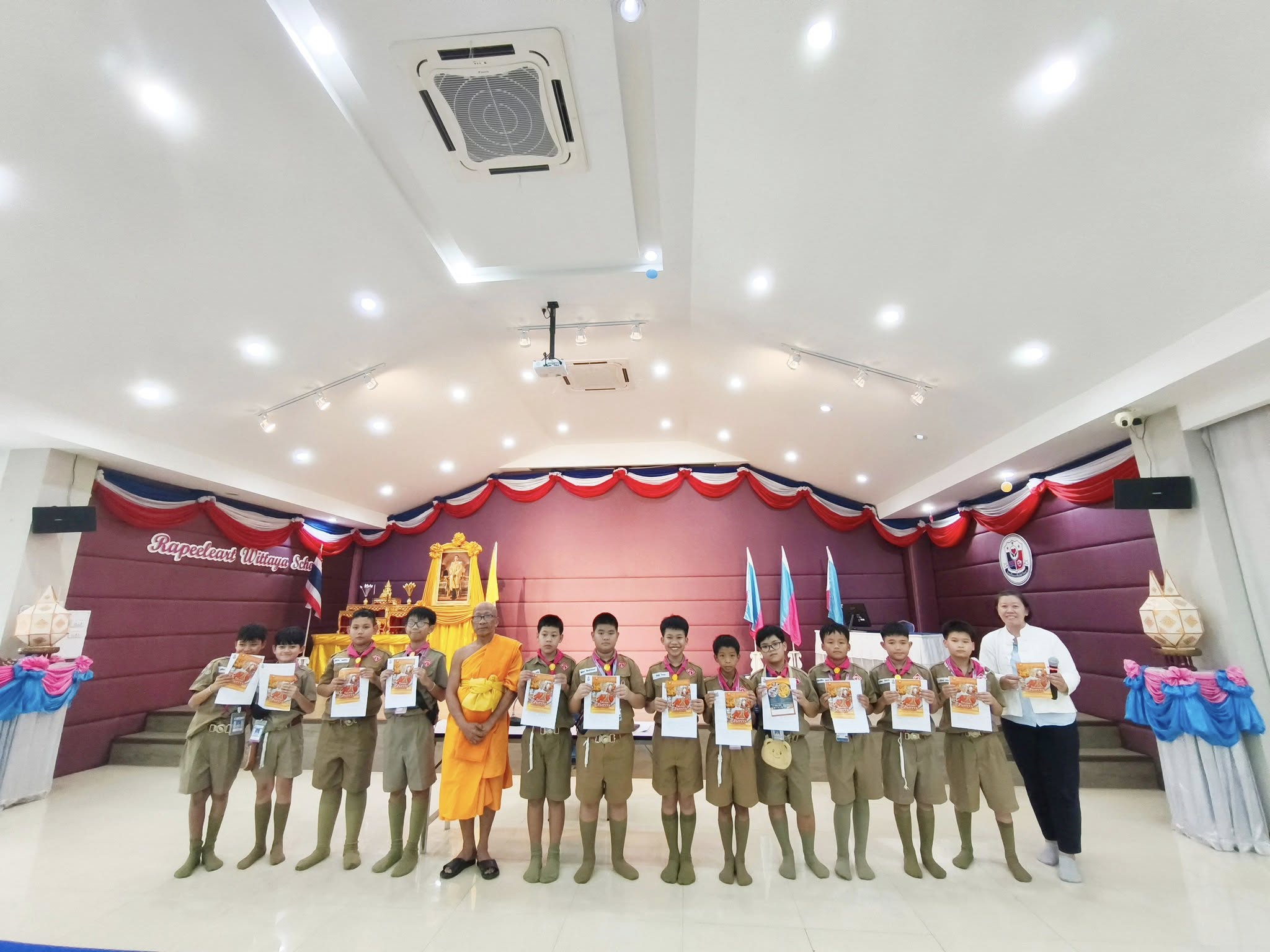 บรรยากาศชวนบวชสามเณรภาคฤดูร้อน จ.ลำพูน