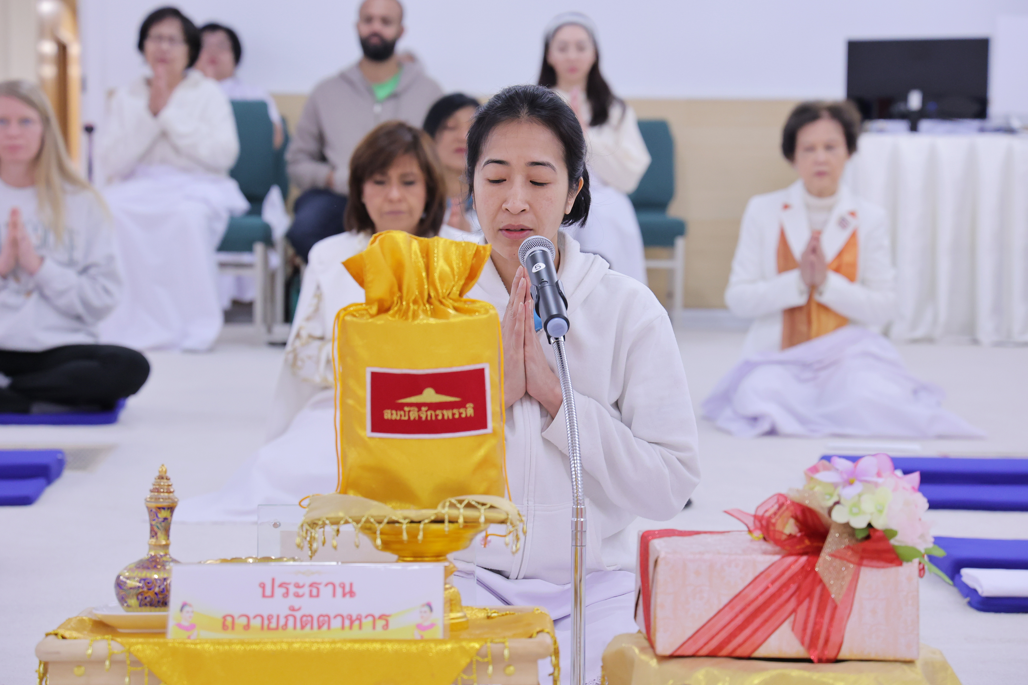 วัดพระธรรมกายจอร์เจีย จัดงานบุญวันอาทิตย์