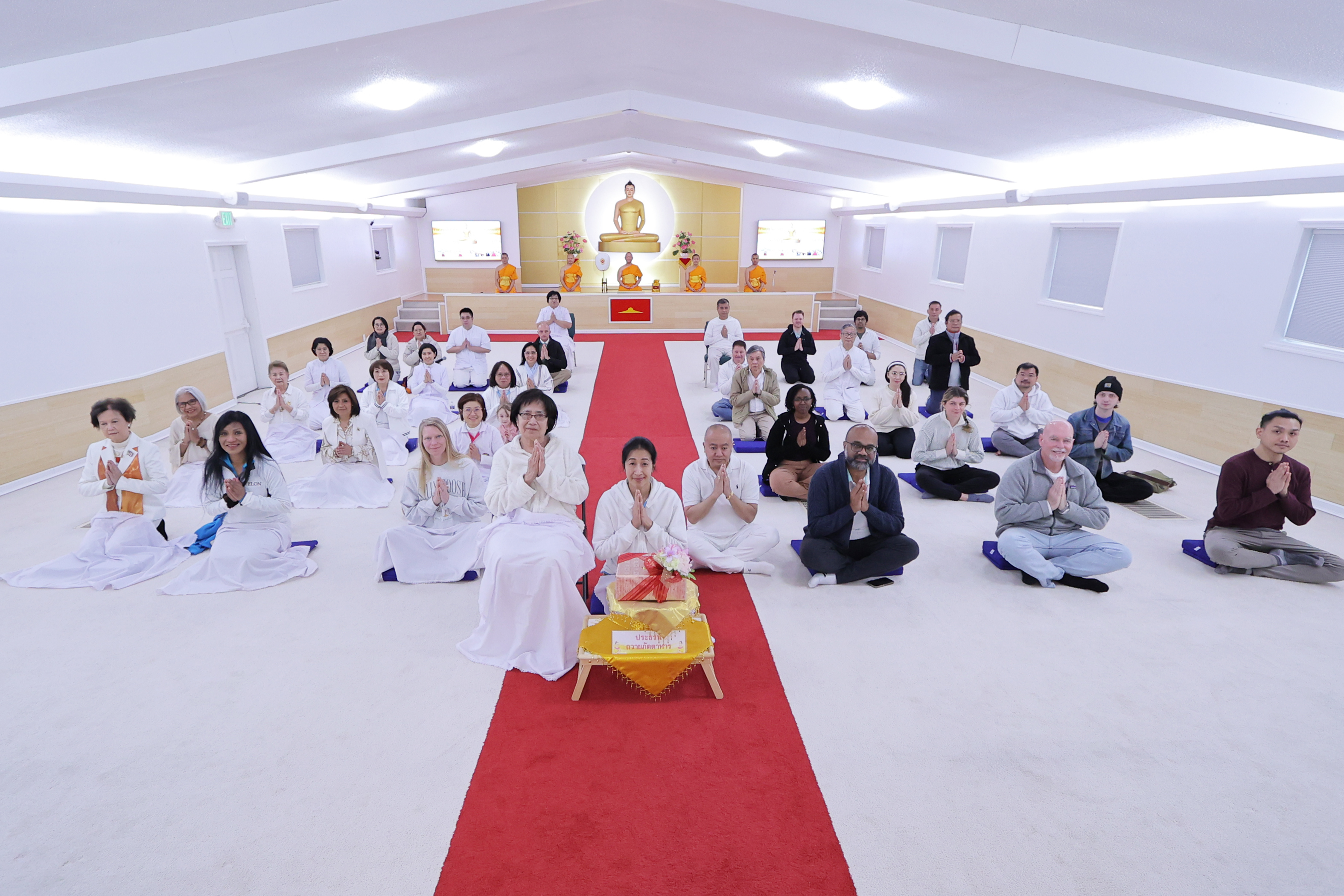 วัดพระธรรมกายจอร์เจีย จัดงานบุญวันอาทิตย์