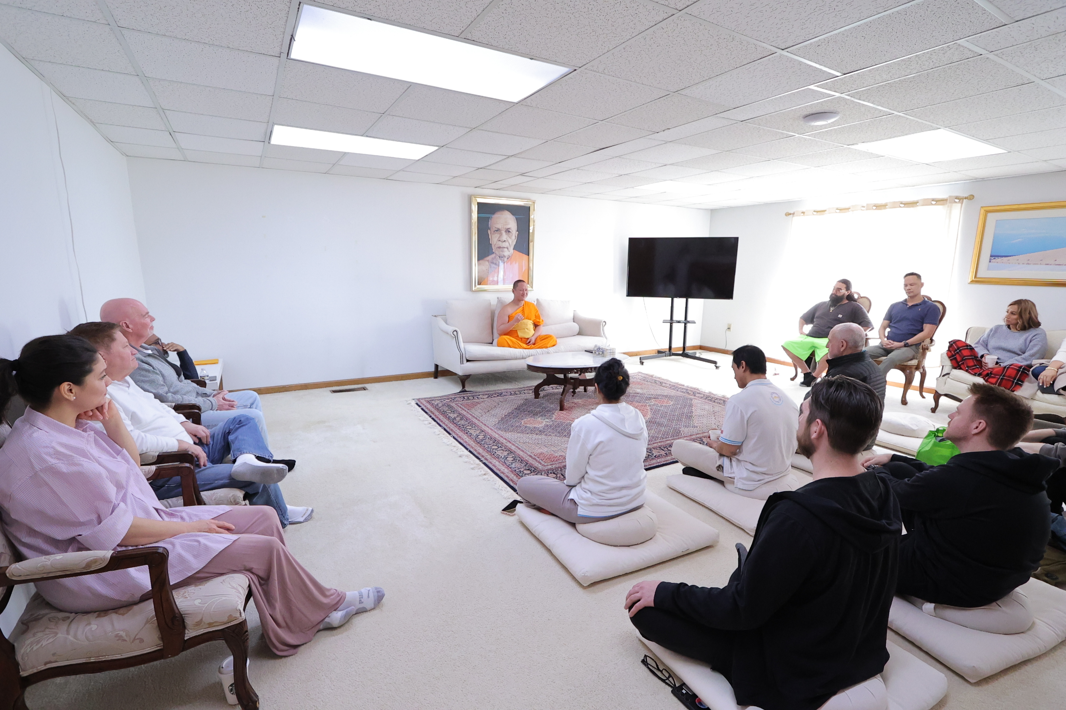 วัดพระธรรมกายจอร์เจีย จัดงานบุญวันอาทิตย์