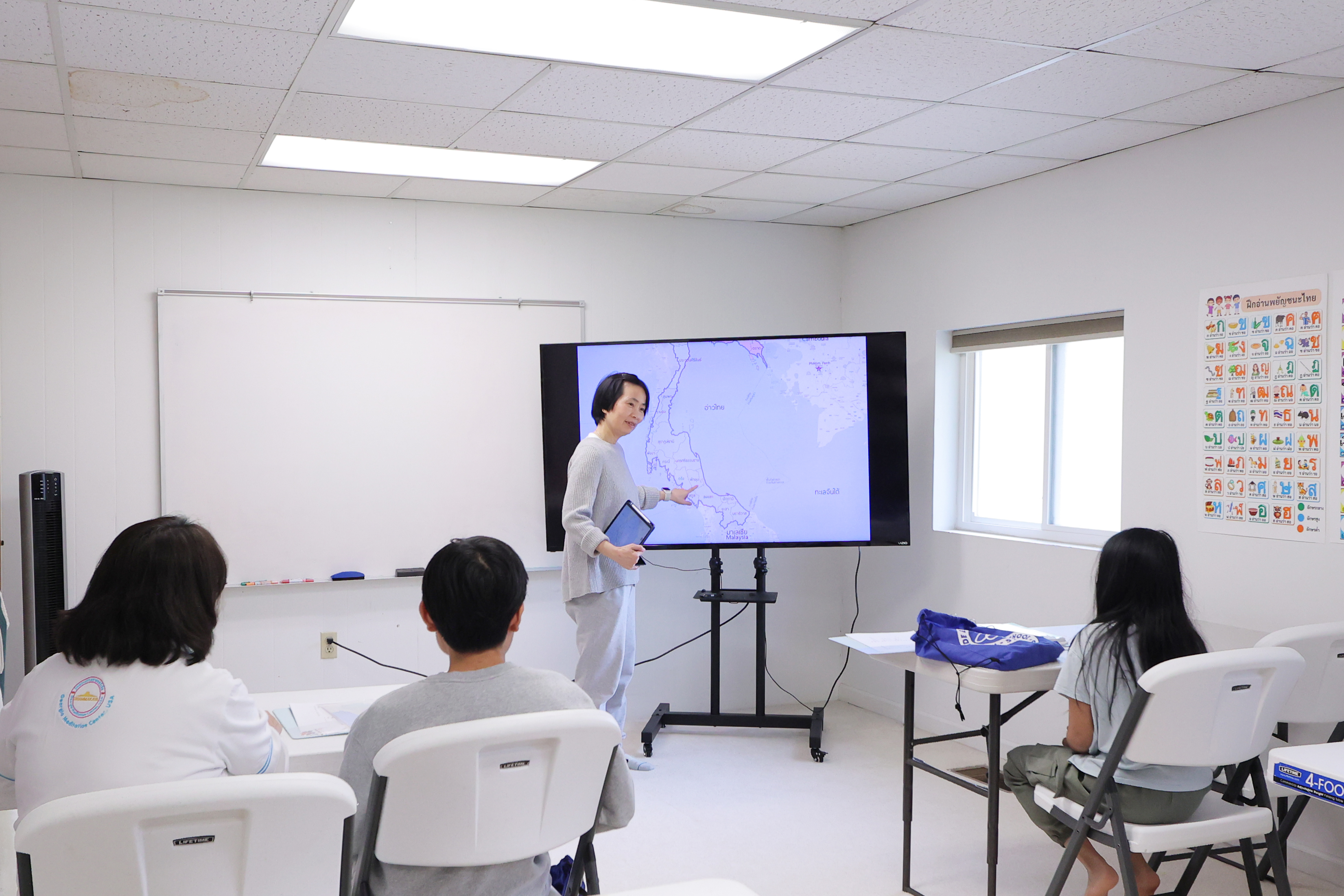 วัดพระธรรมกายจอร์เจีย จัดงานบุญวันอาทิตย์