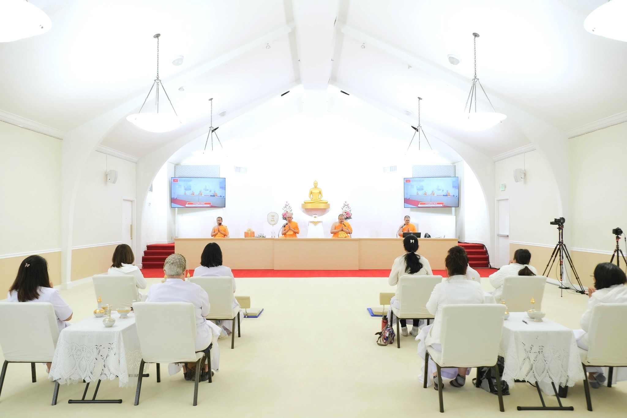 วัดพระธรรมกายซิลิคอนวัลเลย์ จัดงานบุญวันอาทิตย์