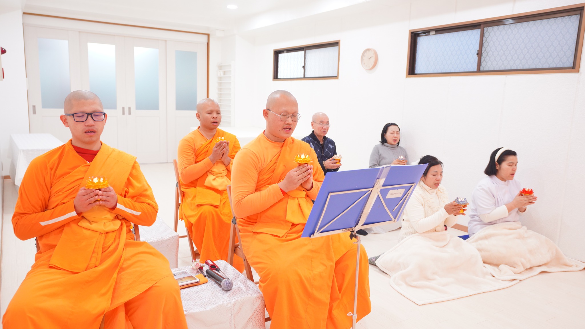 วัดพระธรรมกายโอซาก้า จัดพิธีบุพเปตพลี