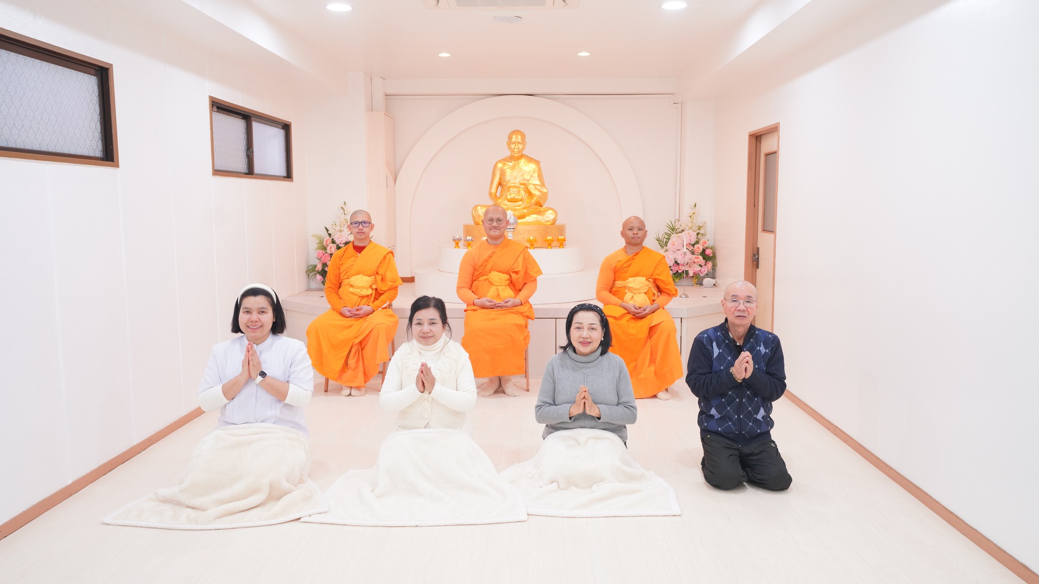 วัดพระธรรมกายโอซาก้า จัดพิธีบุพเปตพลี