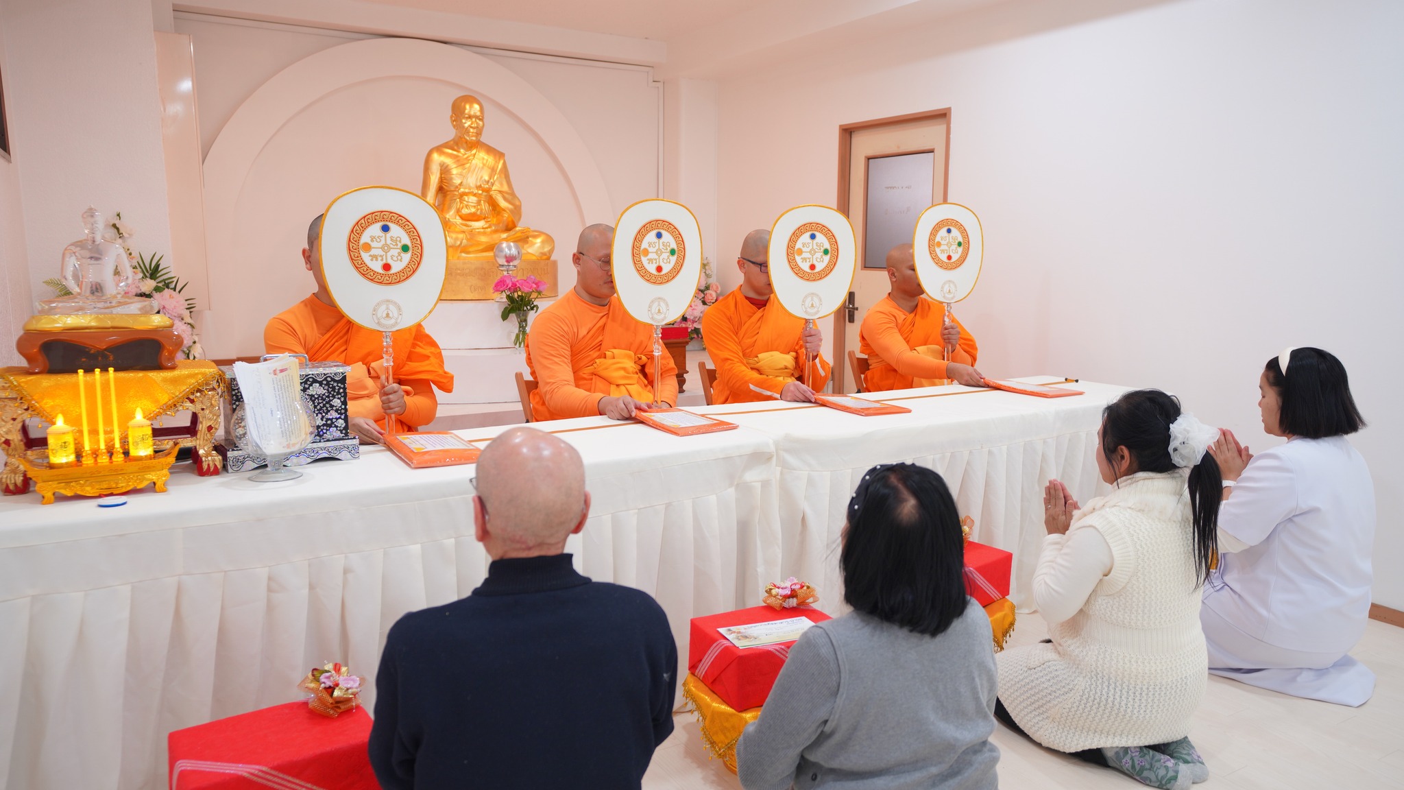 วัดพระธรรมกายโอซาก้า จัดพิธีบุพเปตพลี