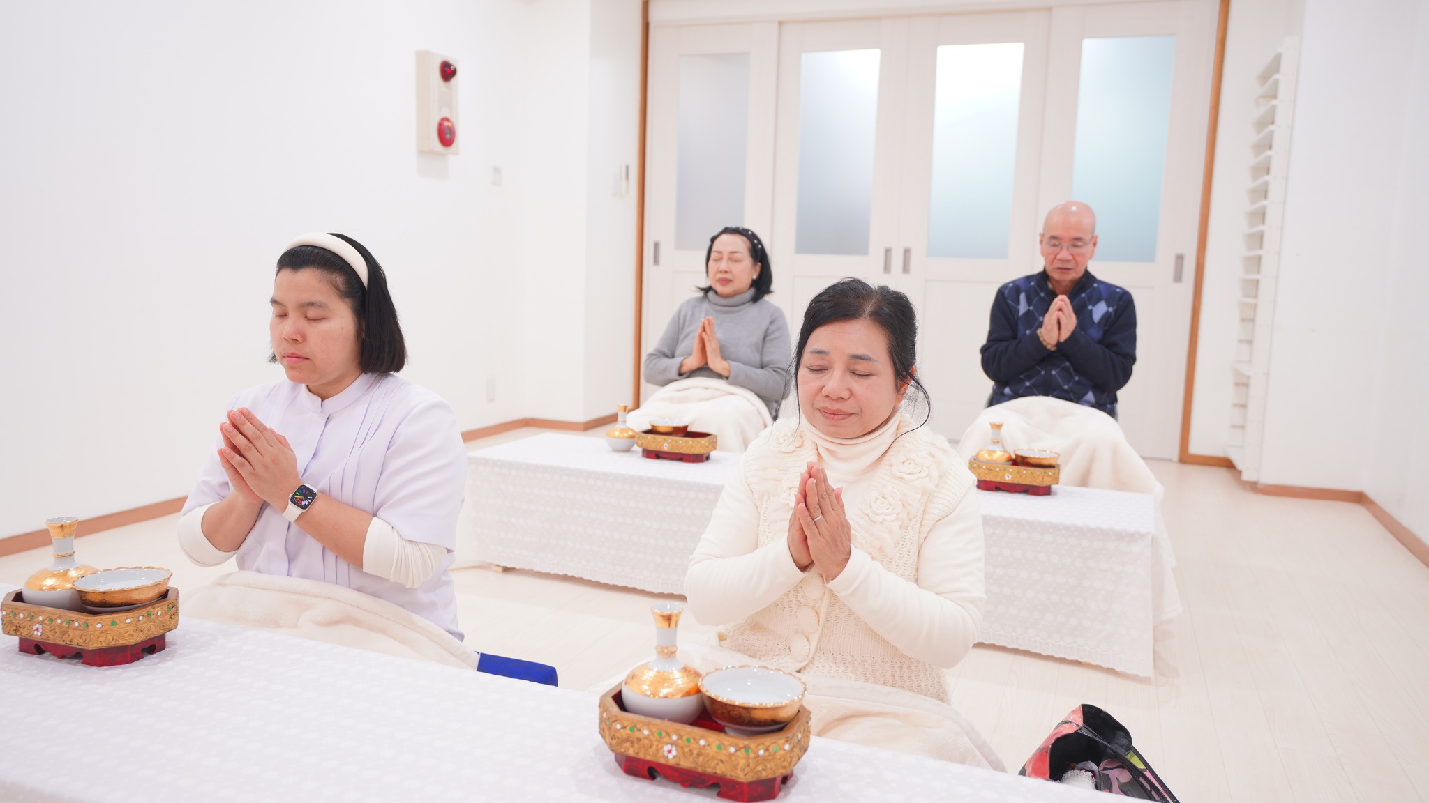 วัดพระธรรมกายโอซาก้า จัดพิธีบุพเปตพลี