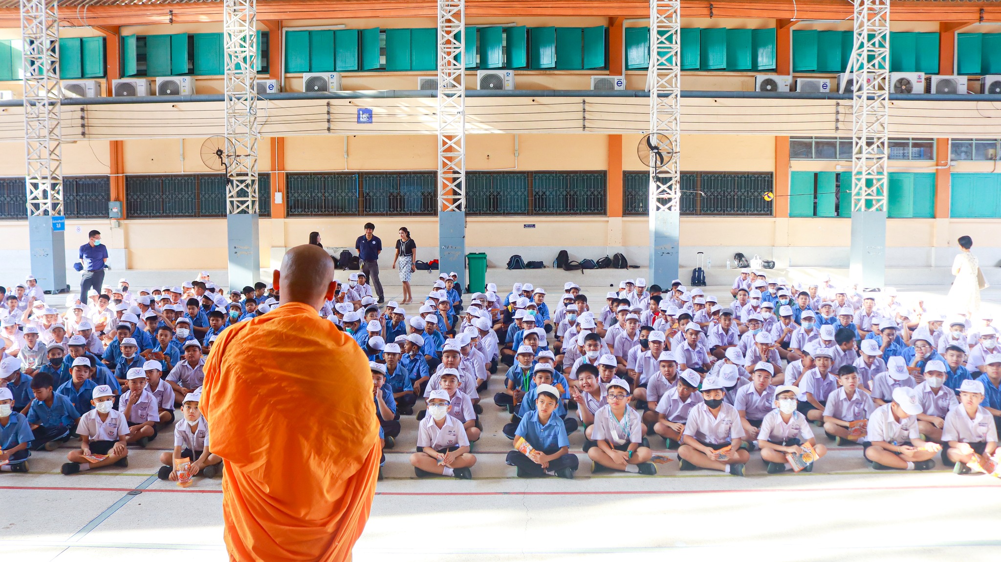บรรยากาศชวนบวชสามเณรภาคฤดูร้อน จ.ชุมพร