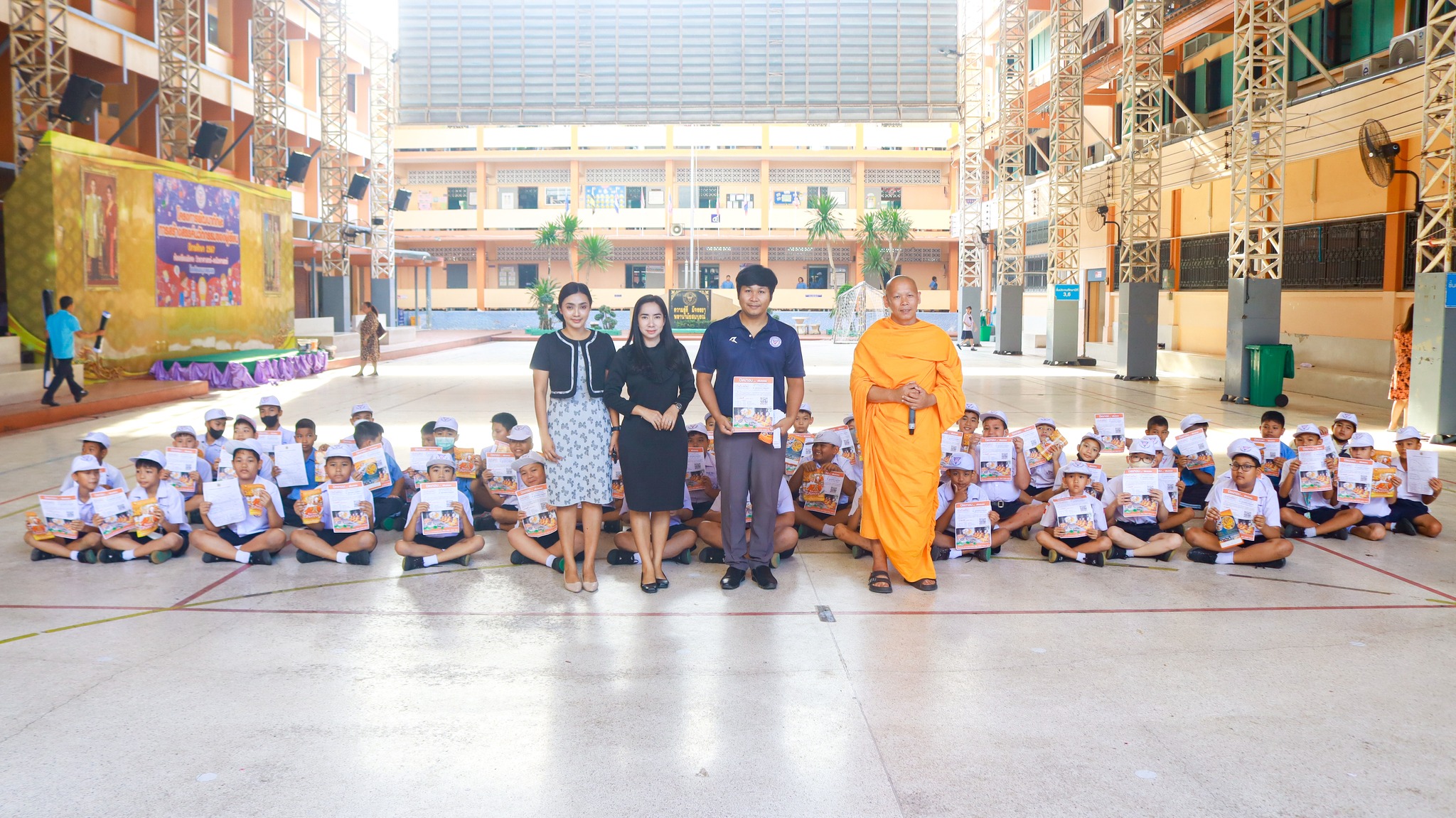 บรรยากาศชวนบวชสามเณรภาคฤดูร้อน จ.ชุมพร