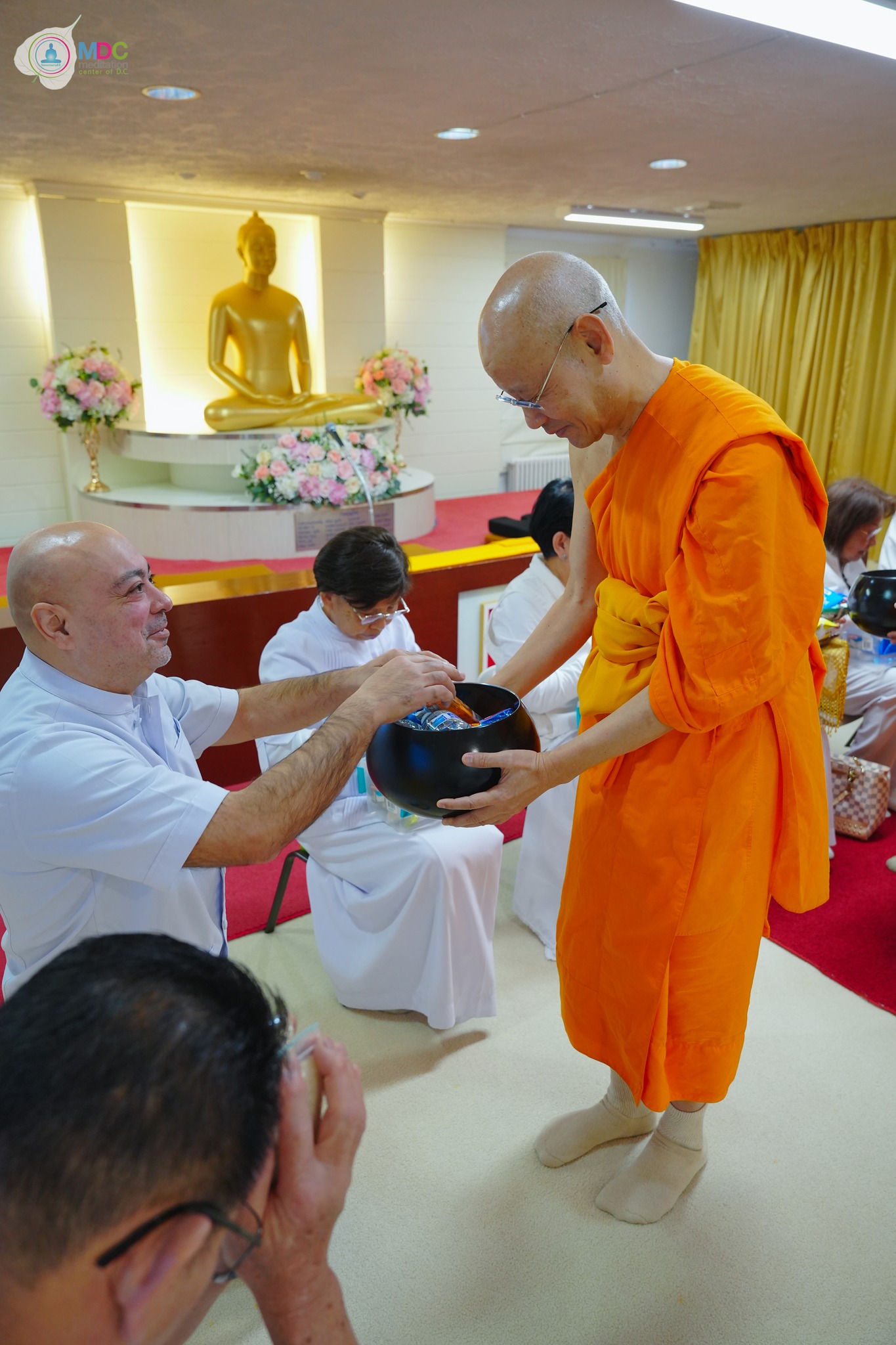 วัดพระธรรมกายดีซี จัดงานบุญวันอาทิตย์