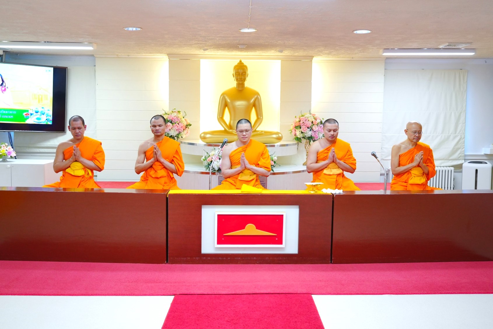 วัดพระธรรมกายดีซี จัดงานบุญวันอาทิตย์