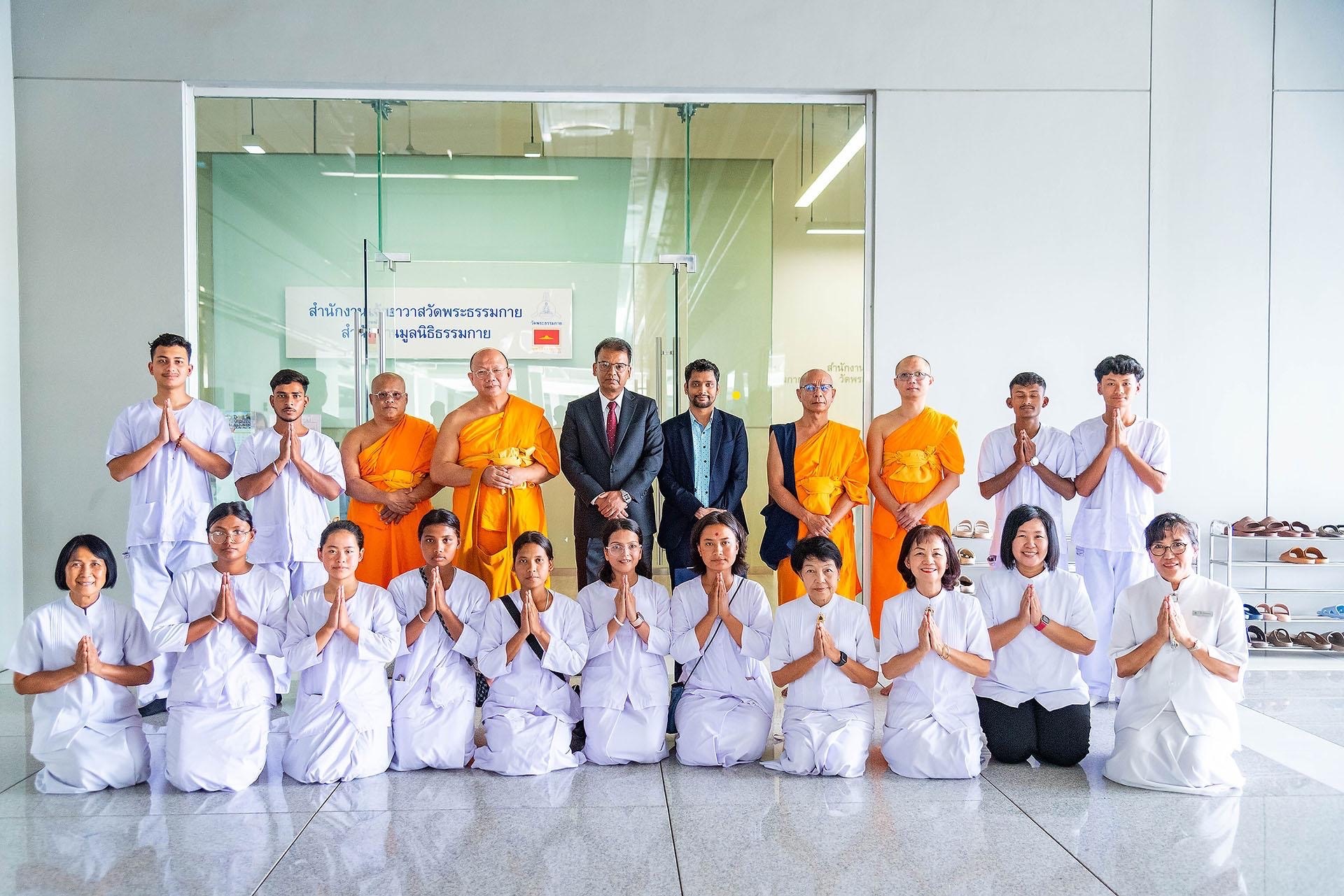 พระวิเทศธรรมาภรณ์ เมตตาให้การต้อนรับ เอกอัครราชทูตเนปาลประจำประเทศไทย