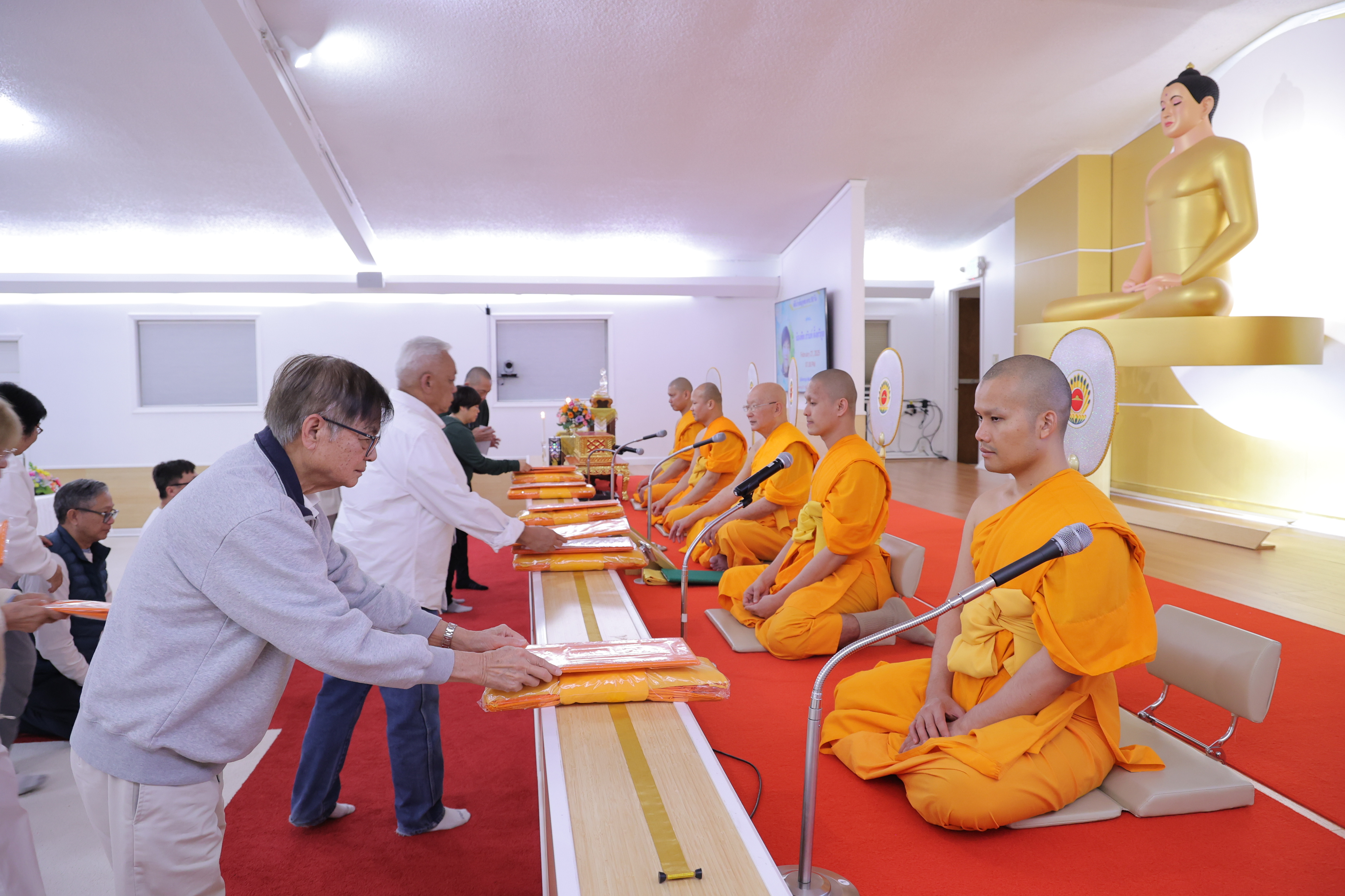 วัดพระธรรมกายจอร์เจีย จัดพิธีบำเพ็ญกุศล ครบ 50 วัน อุทิศบุญแด่กัลยาณมิตร ภวินท์ ตั้งทวีกูล