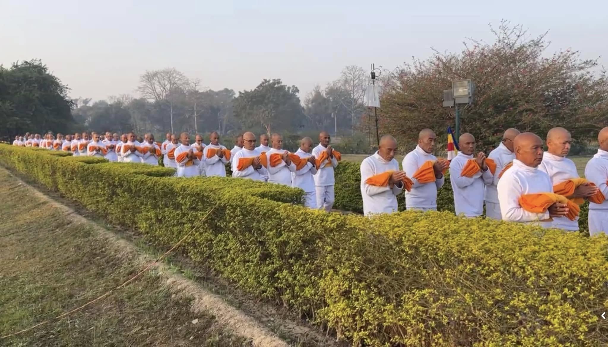 พิธีบรรพชา สามเณร 500 รูป ณ วิหารมายาเทวี สวนลุมพินี ประเทศเนปาล