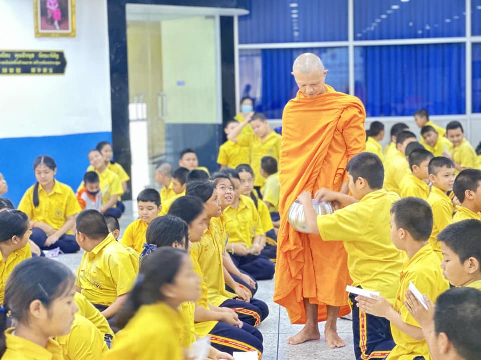โรงเรียนหมิงซิน จัดอบรมคุณธรรมนำความรู้แก่นักเรียน