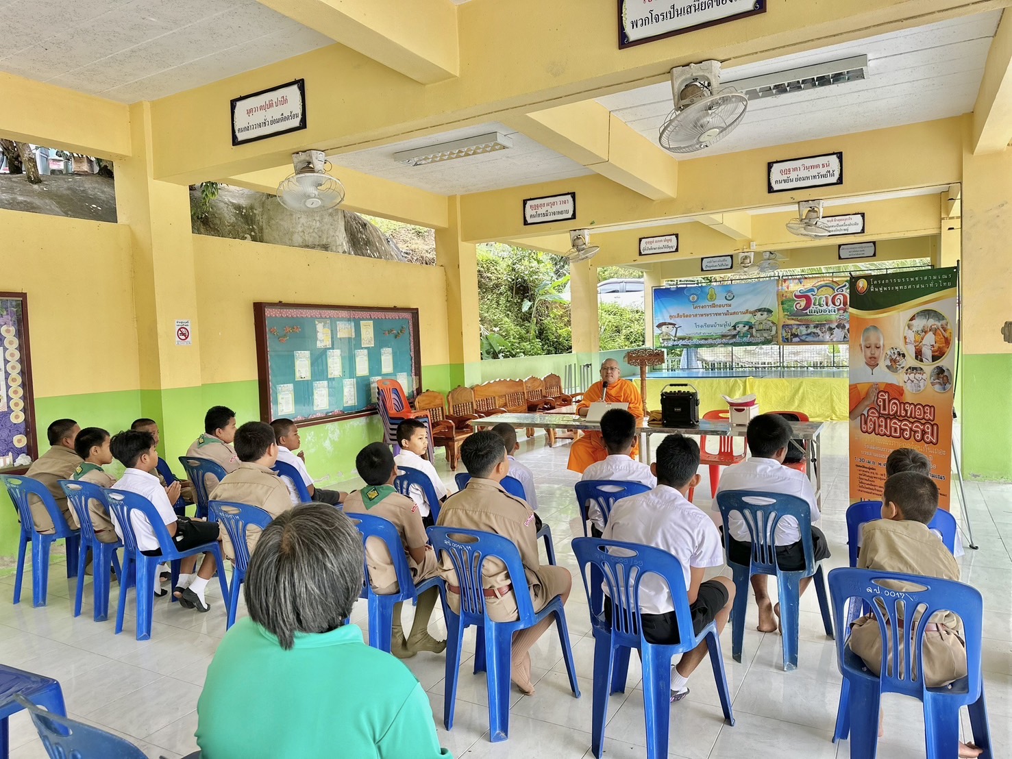 บรรยากาศชวนบวชสามเณรภาคฤดูร้อน จ.ยะลา