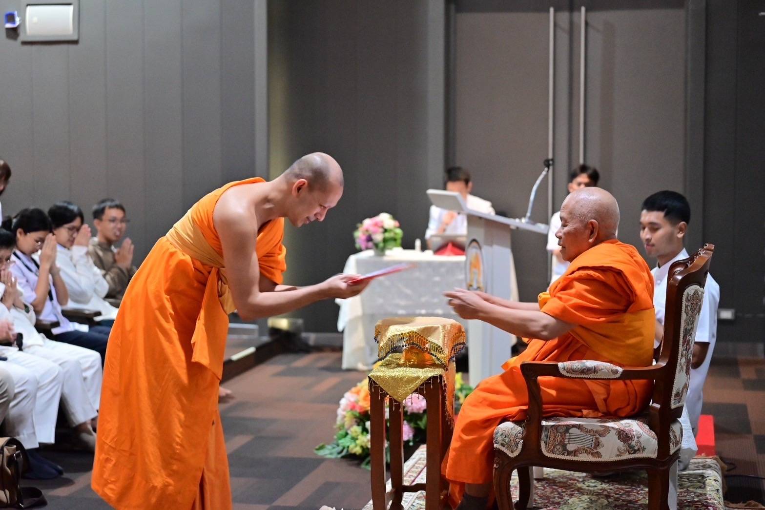 พิธีเปิดการอบรม โครงการพัฒนาศักยภาพพระธรรมทูตโอเชียเนีย รุ่นที่ 3