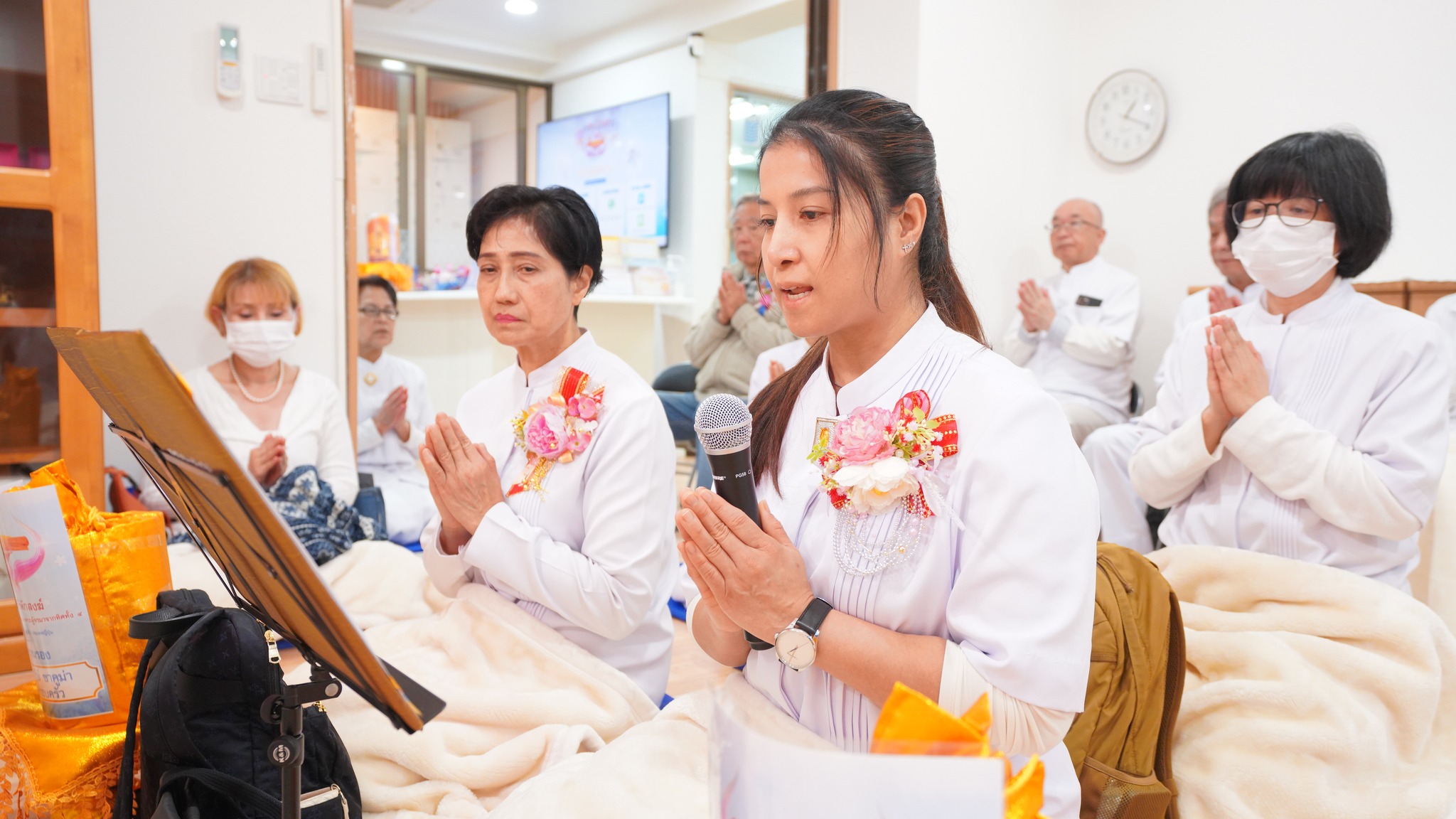 วัดพระธรรมกายโอซาก้า จัดงานบุญบูชาข้าวพระ