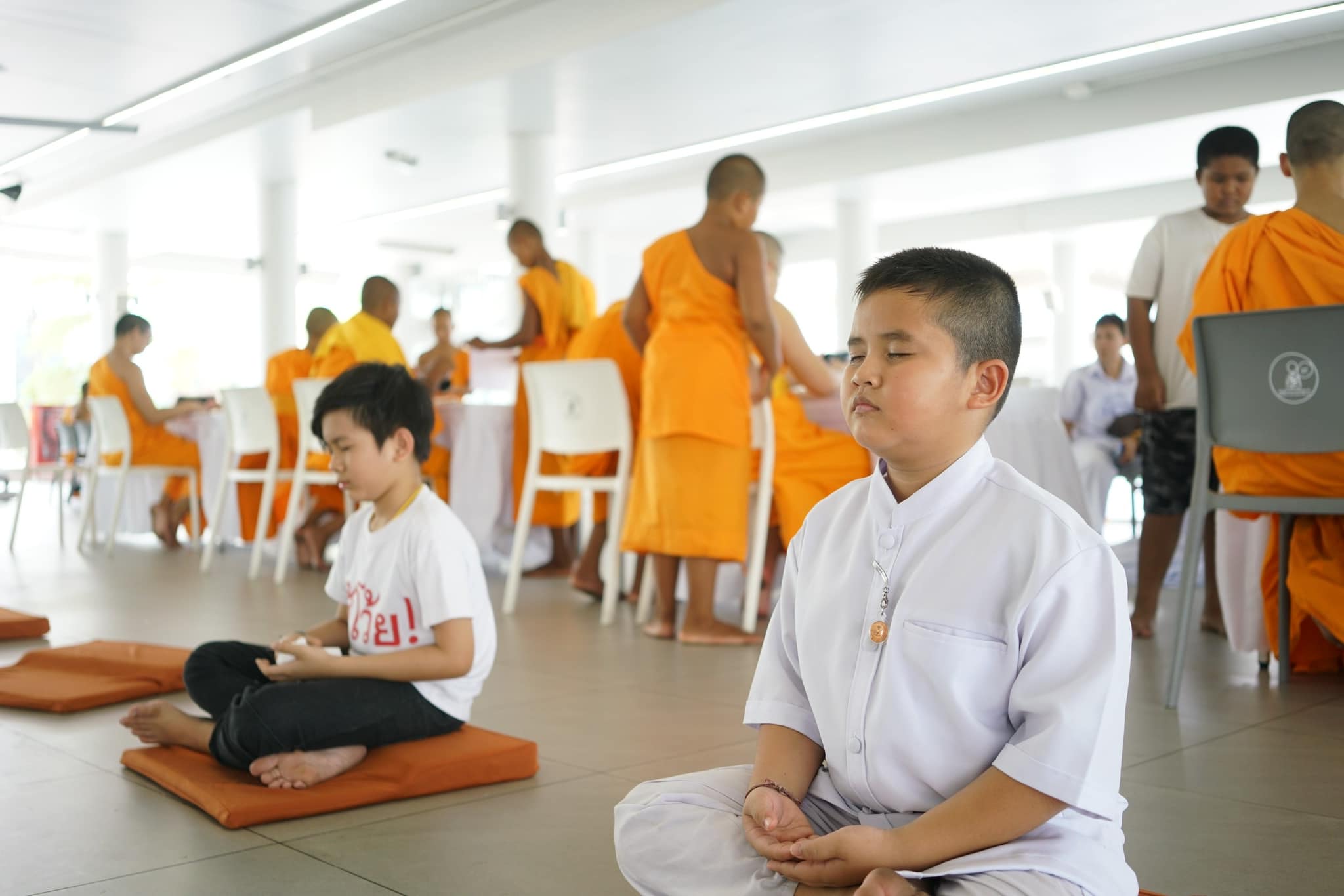 บรรยากาศสมัครและสัมภาษณ์ โครงการหน่อแก้วเปรียญธรรม รุ่นที่ 13