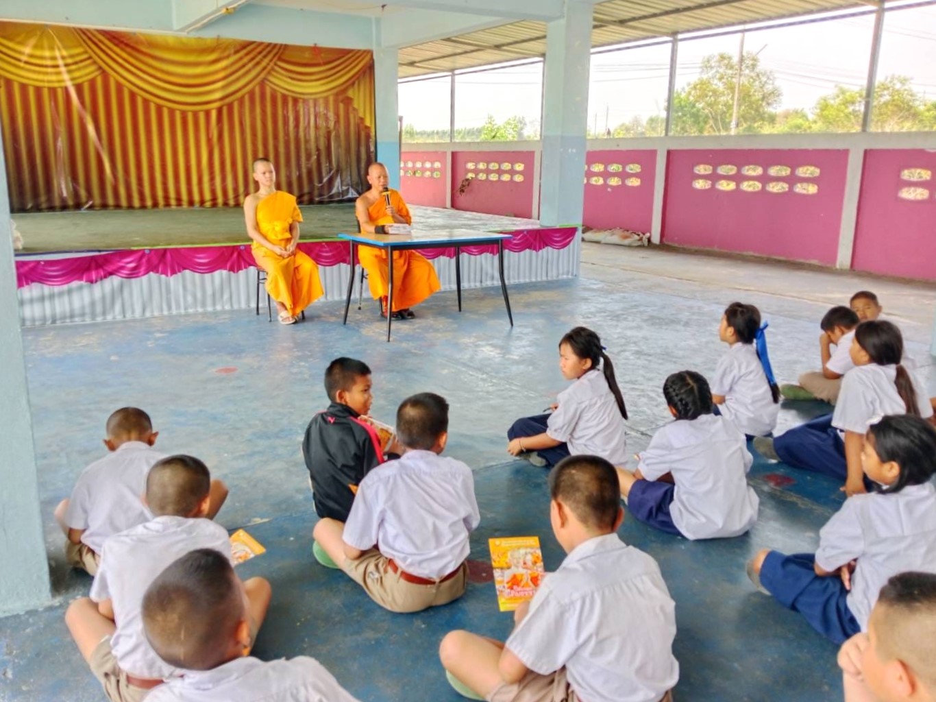 บรรยากาศชวนบวชสามเณรภาคฤดูร้อน จ.ฉะเชิงเทรา