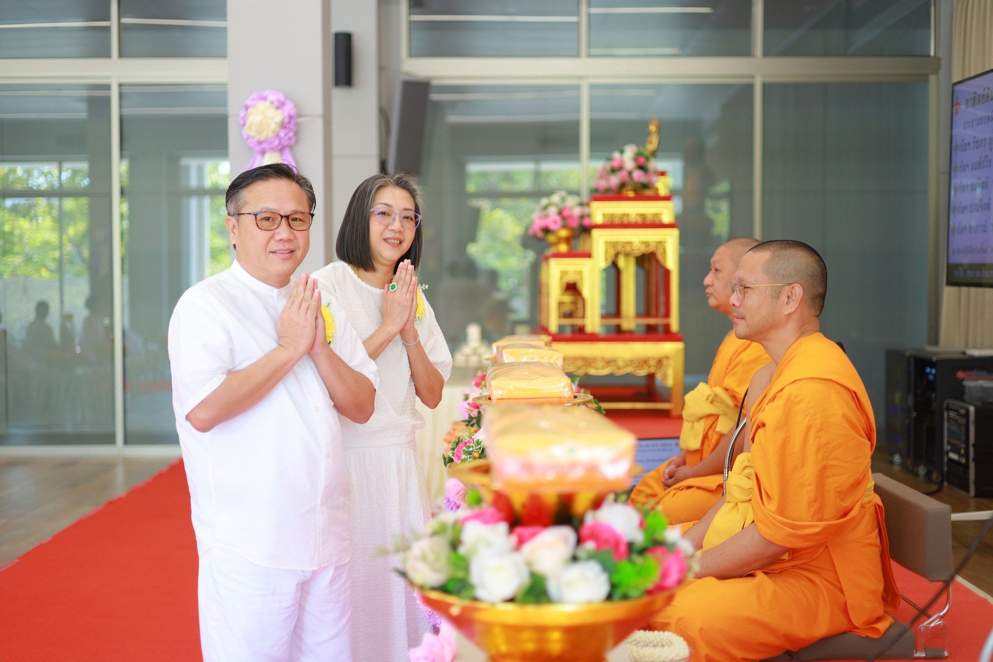 ศูนย์ปฏิบัติธรรมภูเก็ต จัดพิธีบูชาข้าวพระ