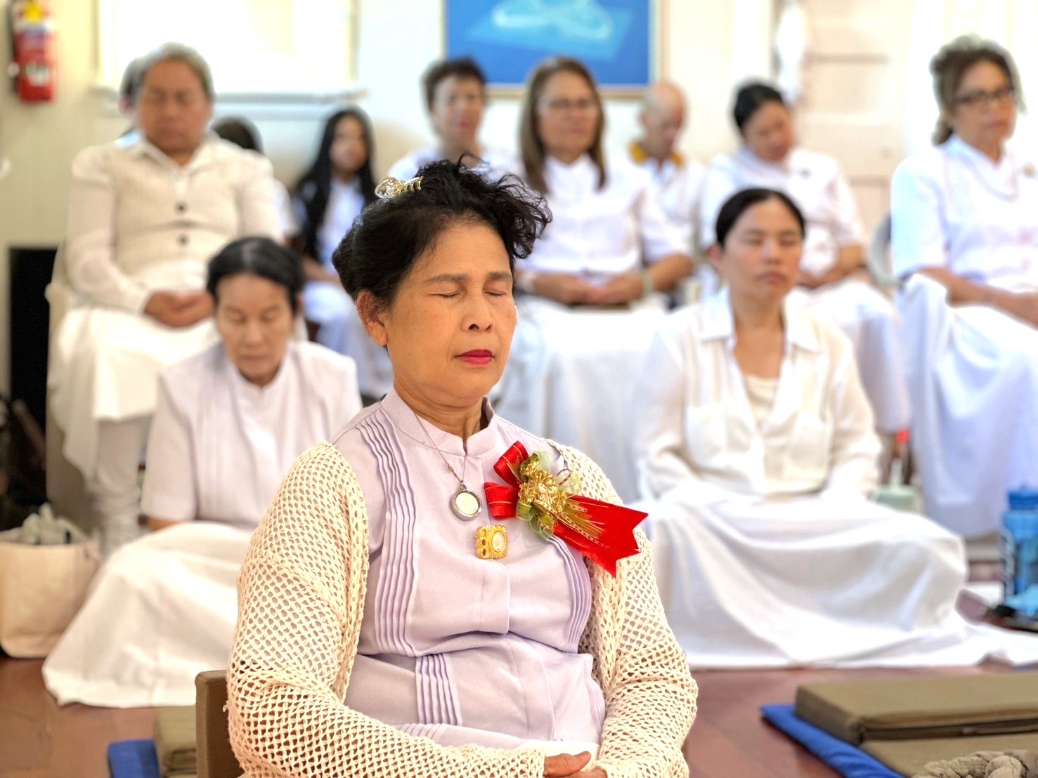 วัดพระธรรมกายโอ๊คแลนด์ จัดงานบุญบูชาข้าวพระ