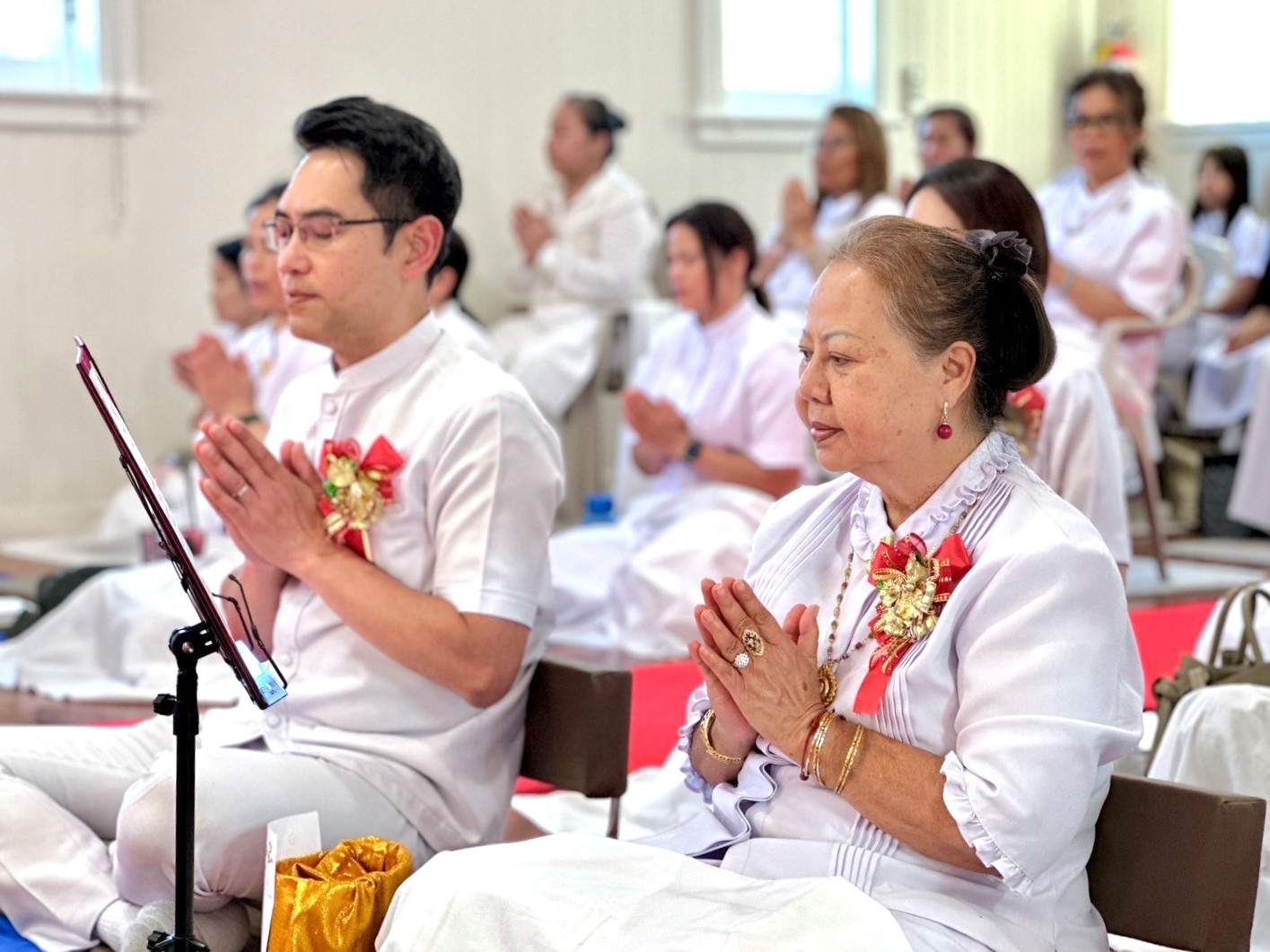 วัดพระธรรมกายโอ๊คแลนด์ จัดงานบุญบูชาข้าวพระ