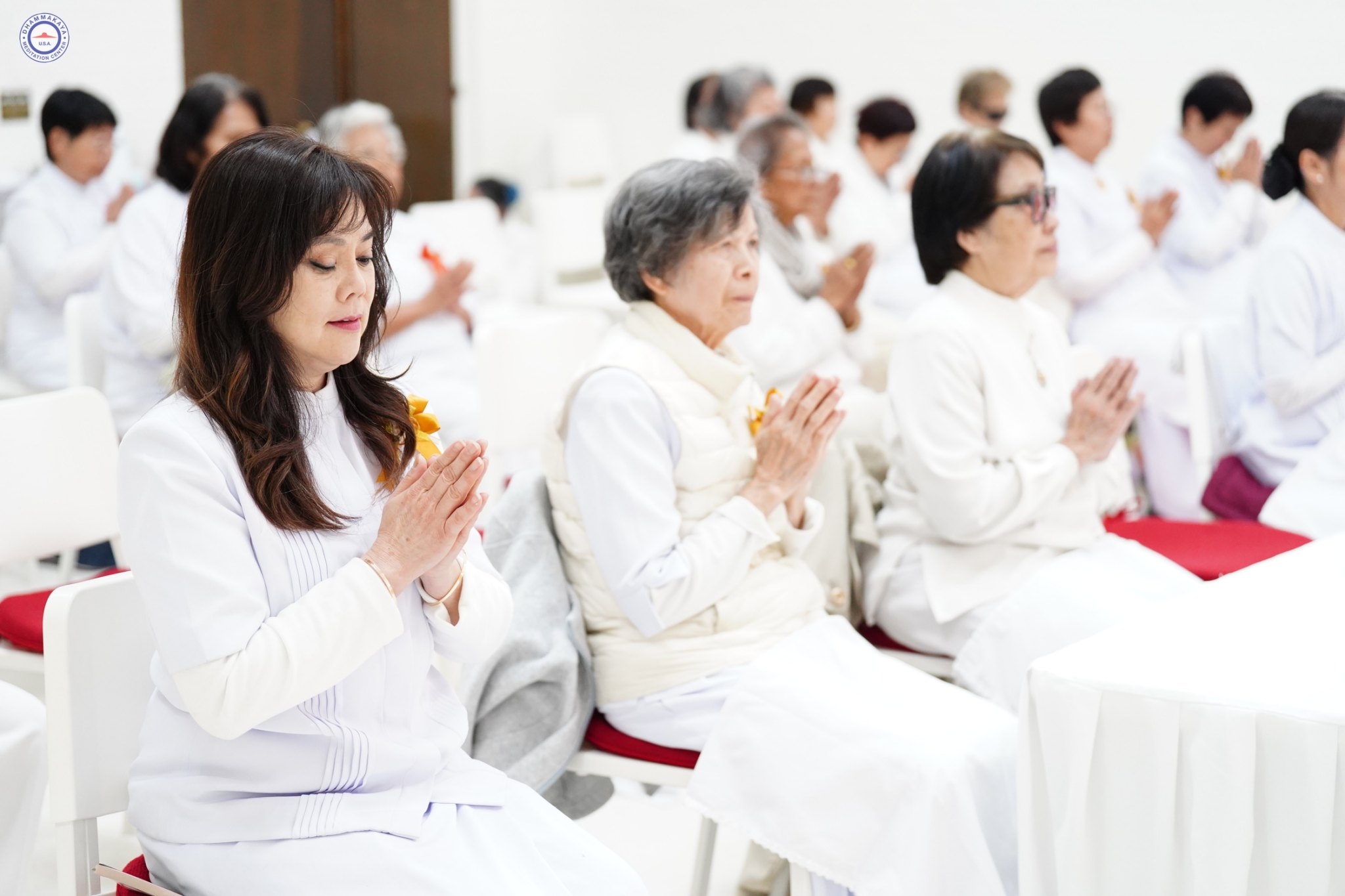 วัดพระธรรมกายแคลิฟอร์เนีย จัดพิธีบูชาข้าวพระ