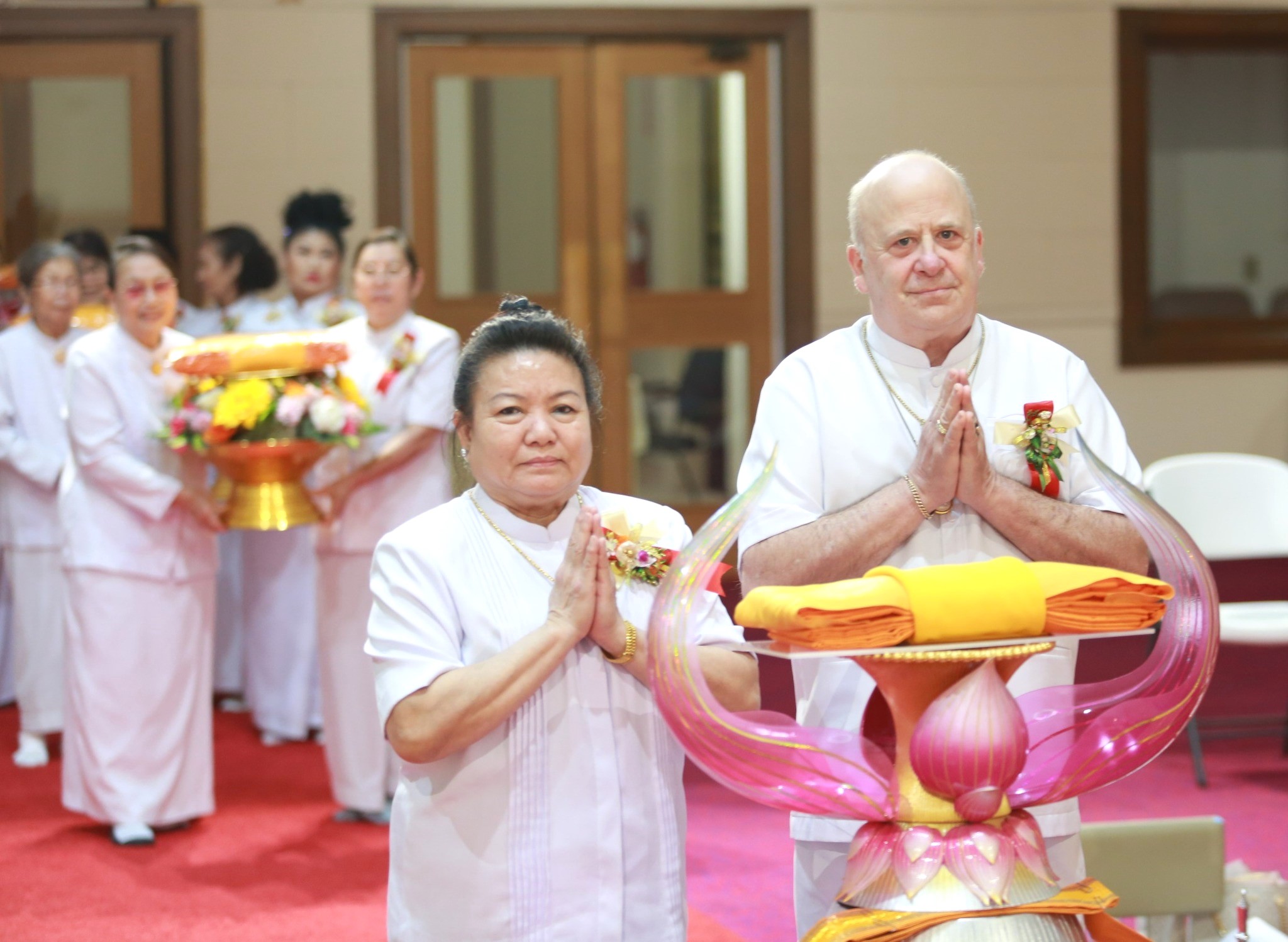 วัดพระธรรมกายออเรกอน จัดงานบุญบูชาข้าวพระ