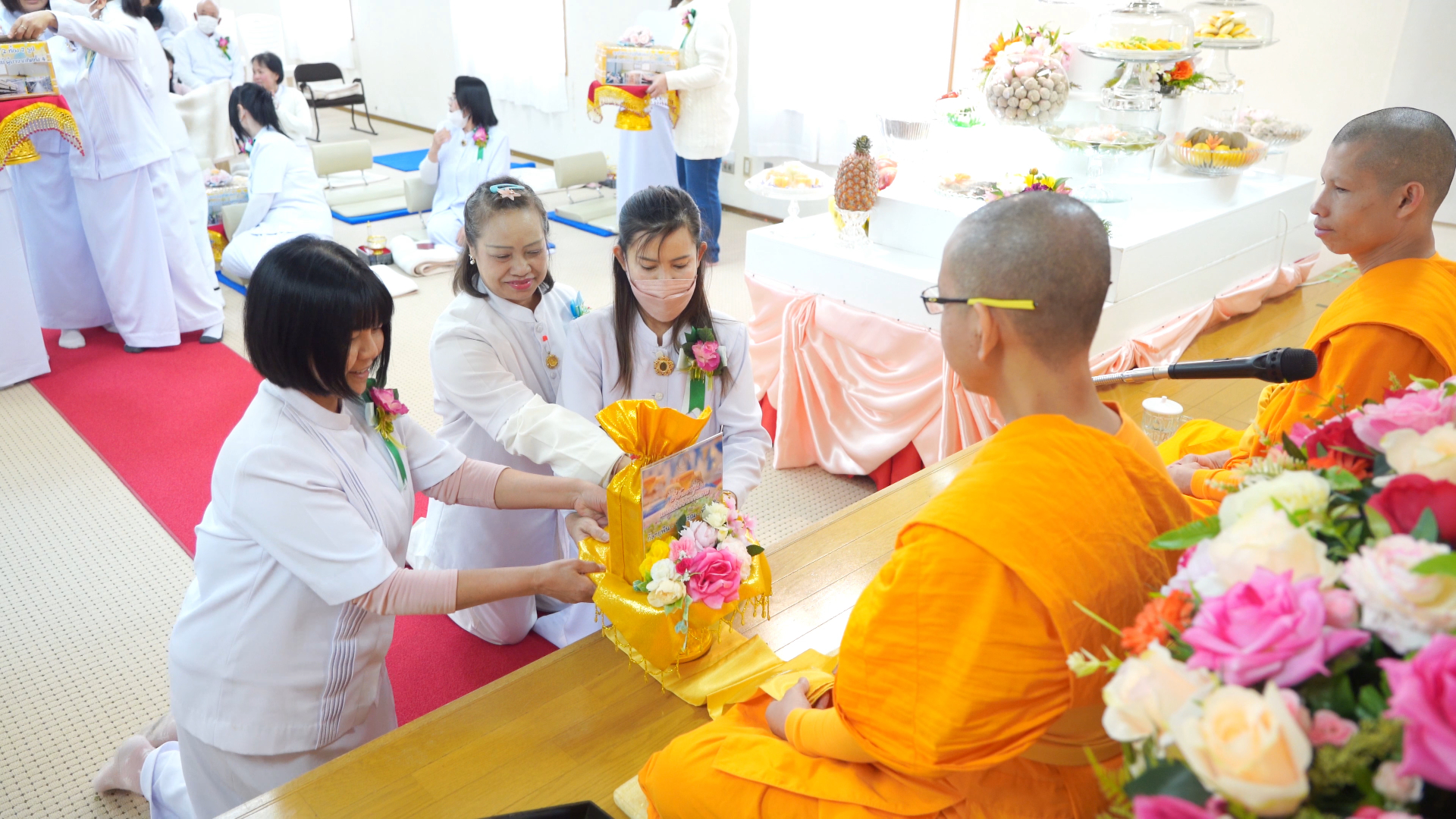 วัดภาวนานางาโน่ จัดงานบุญบูชาข้าวพระ