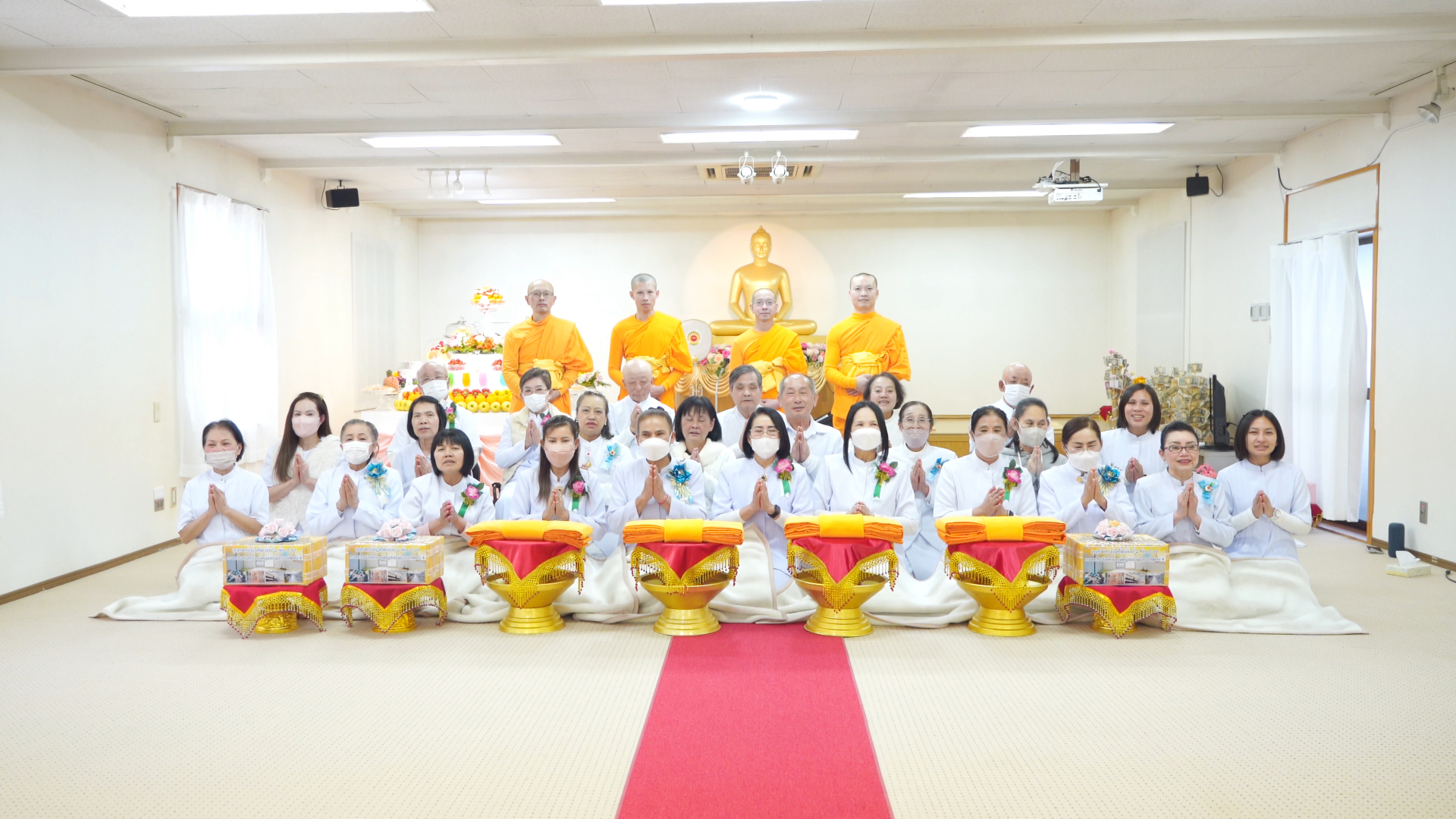 วัดภาวนานางาโน่ จัดงานบุญบูชาข้าวพระ