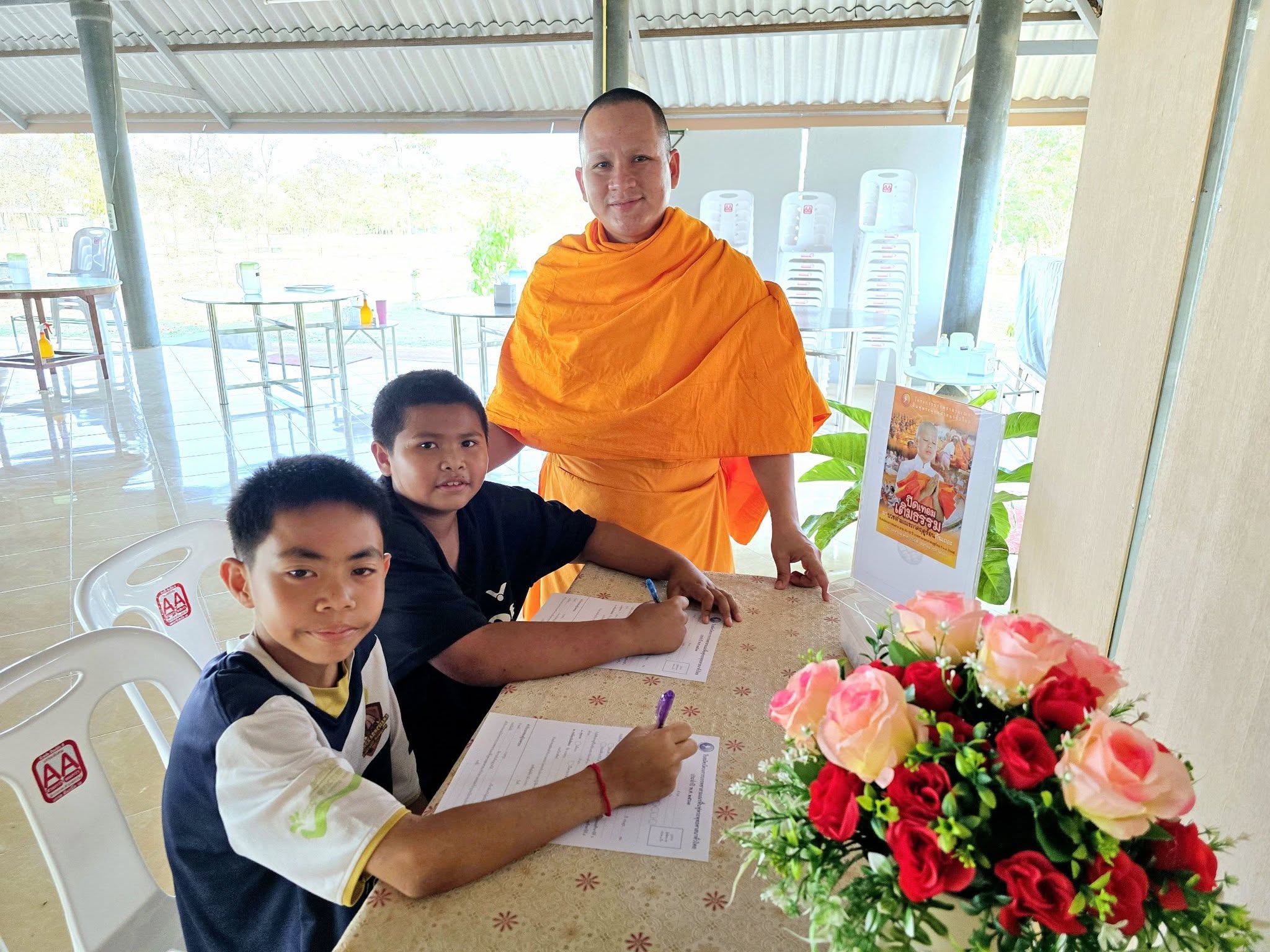 บรรยากาศชวนบวชสามเณรภาคฤดูร้อน จ.อุดรธานี