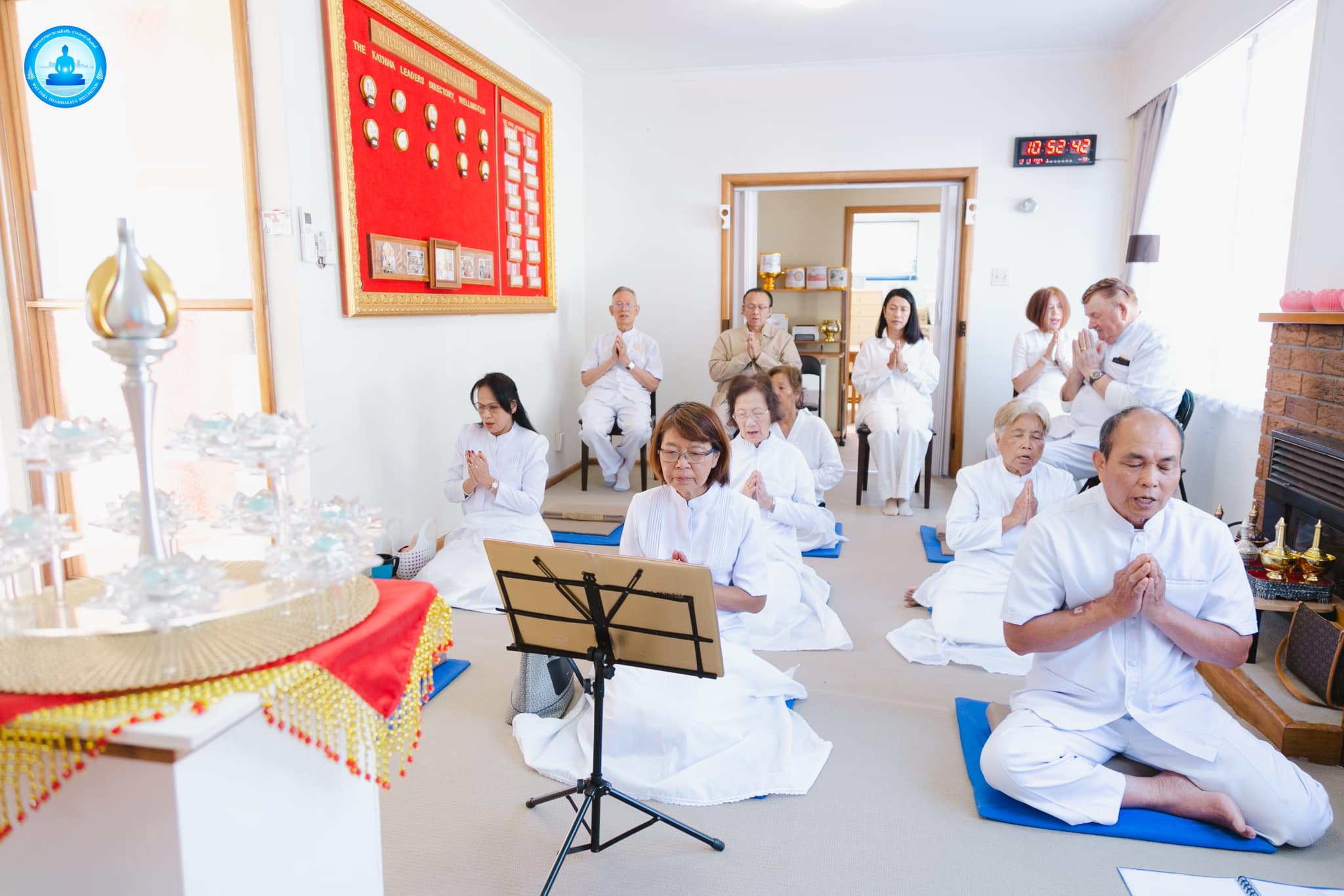 วัดพระธรรมกายเวลลิงตัน จัดงานบุญบูชาข้าวพระ